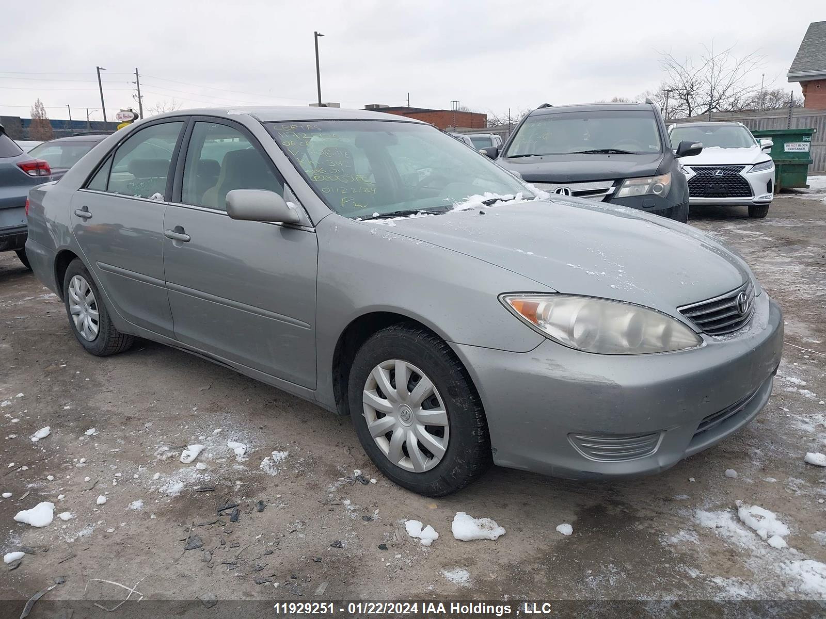 TOYOTA CAMRY 2006 4t1be32k76u708916