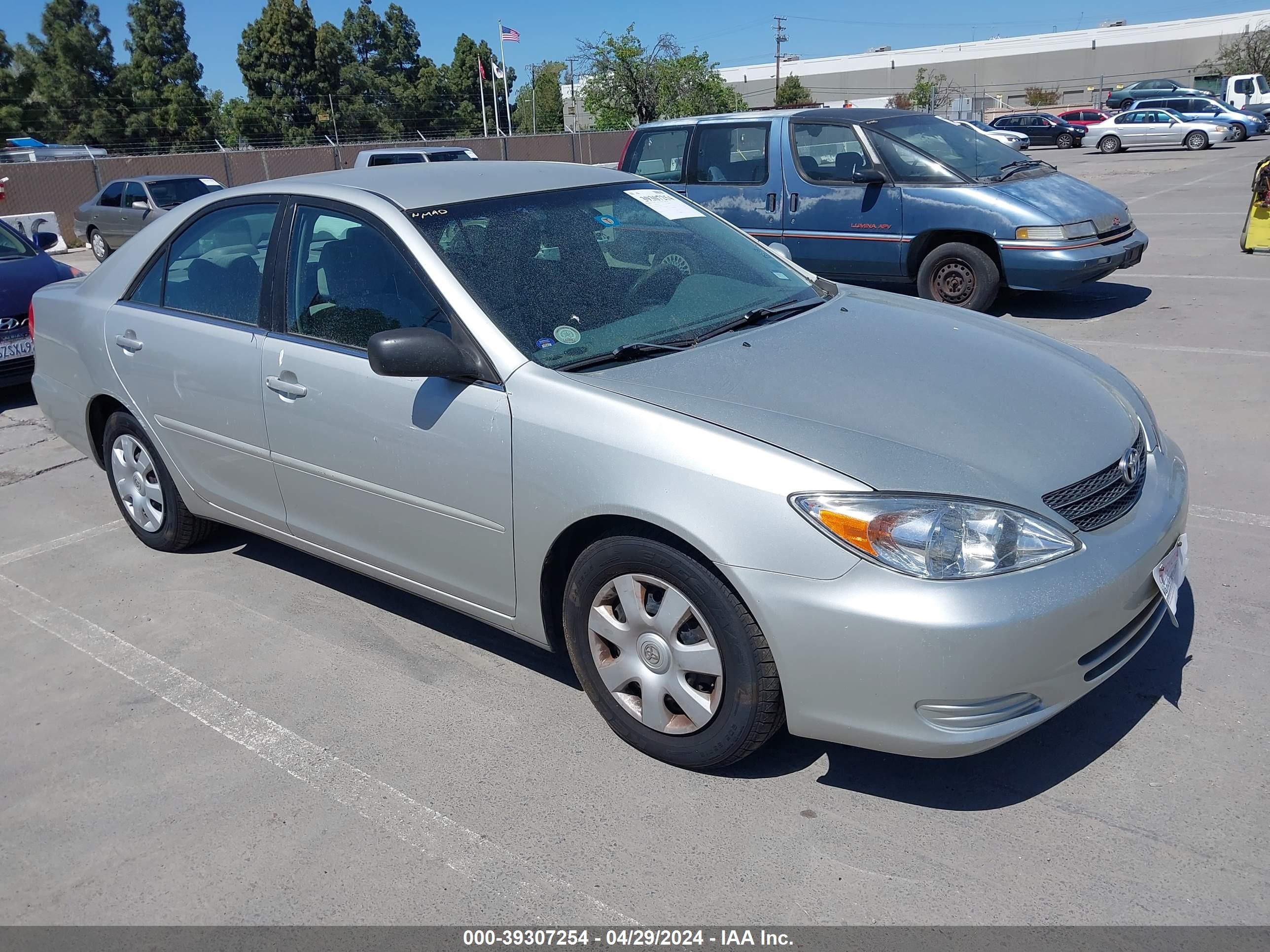 TOYOTA CAMRY 2002 4t1be32k82u066247