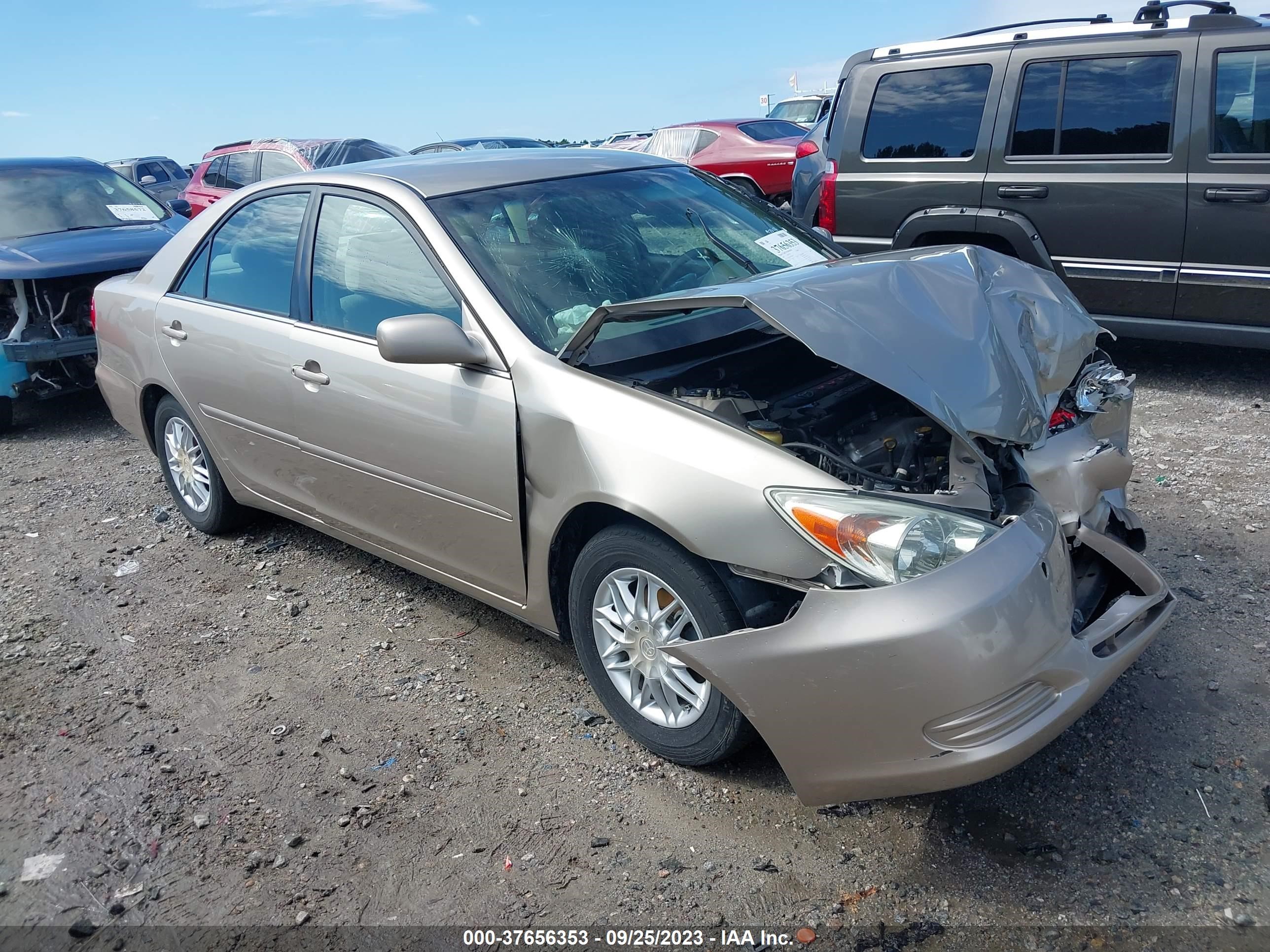 TOYOTA CAMRY 2002 4t1be32k82u509366