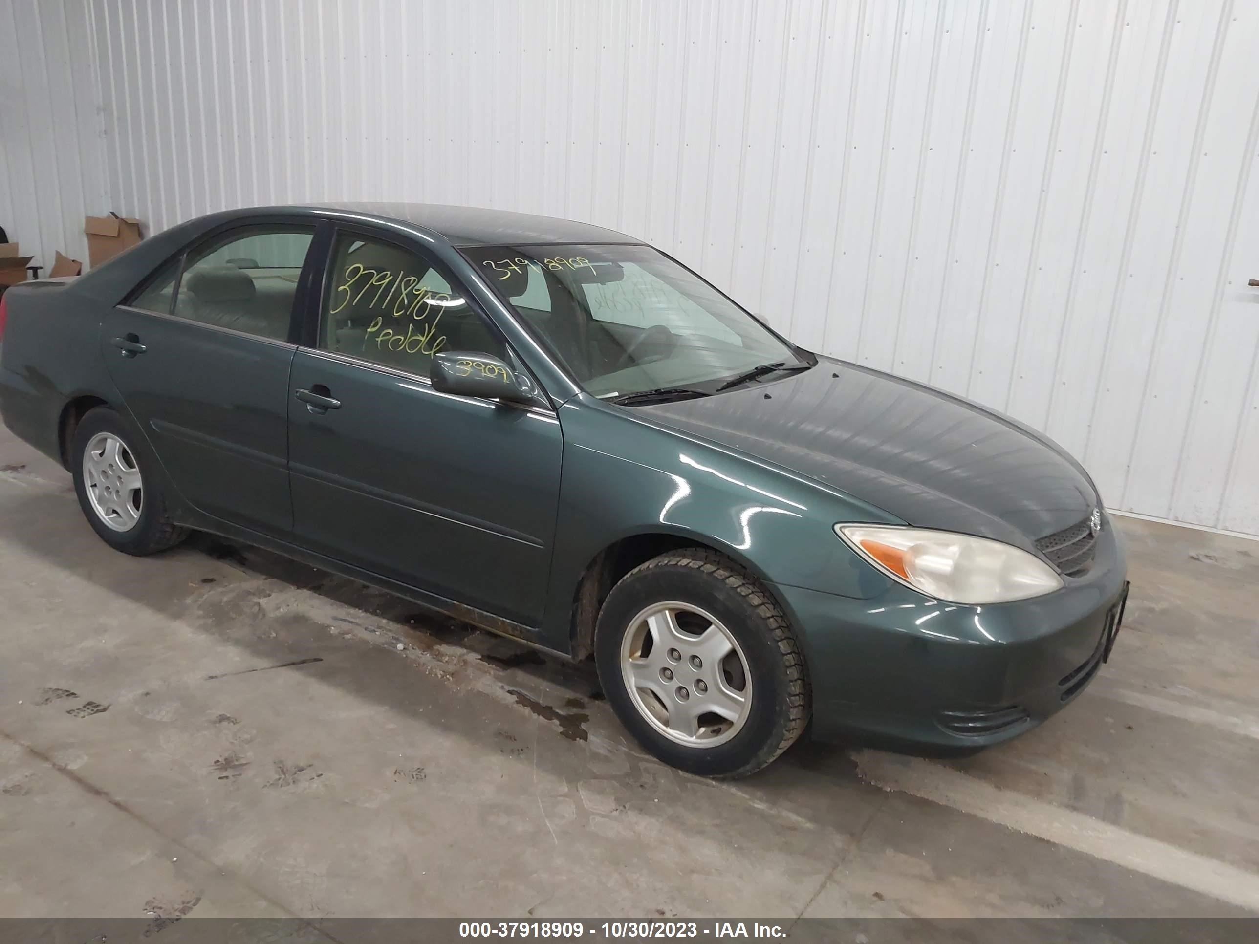 TOYOTA CAMRY 2002 4t1be32k82u538107