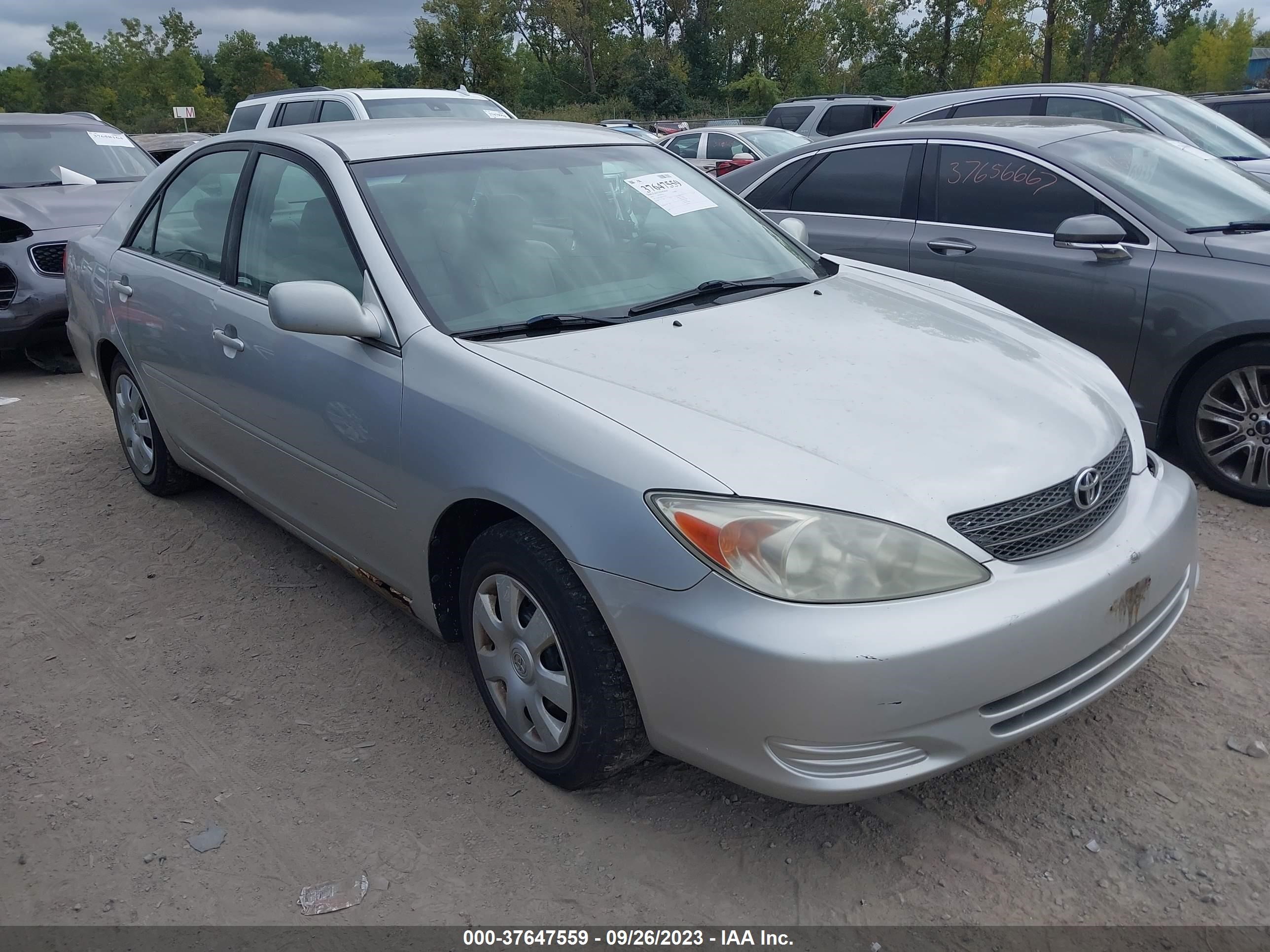 TOYOTA CAMRY 2002 4t1be32k82u571382