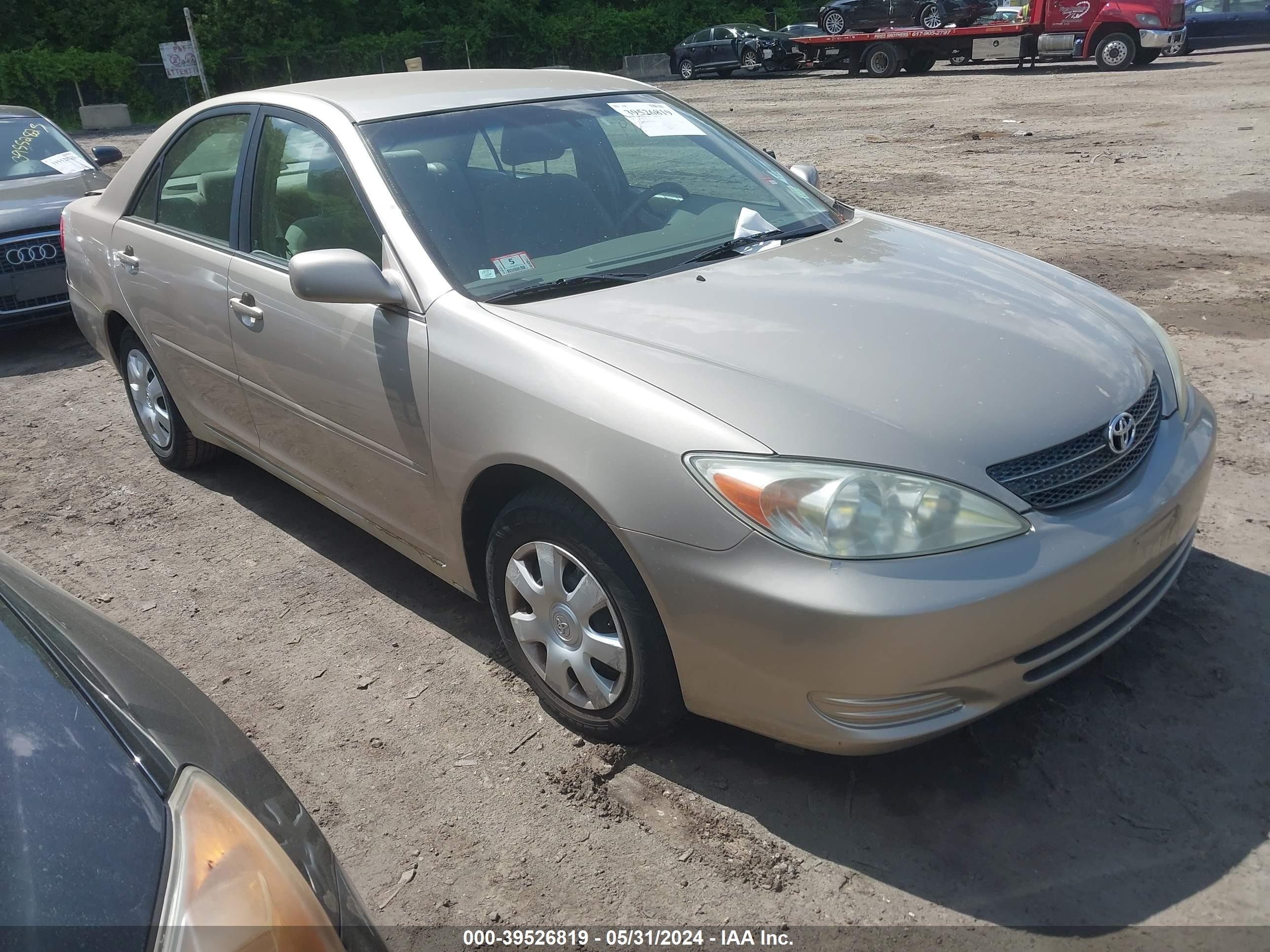 TOYOTA CAMRY 2002 4t1be32k82u598193