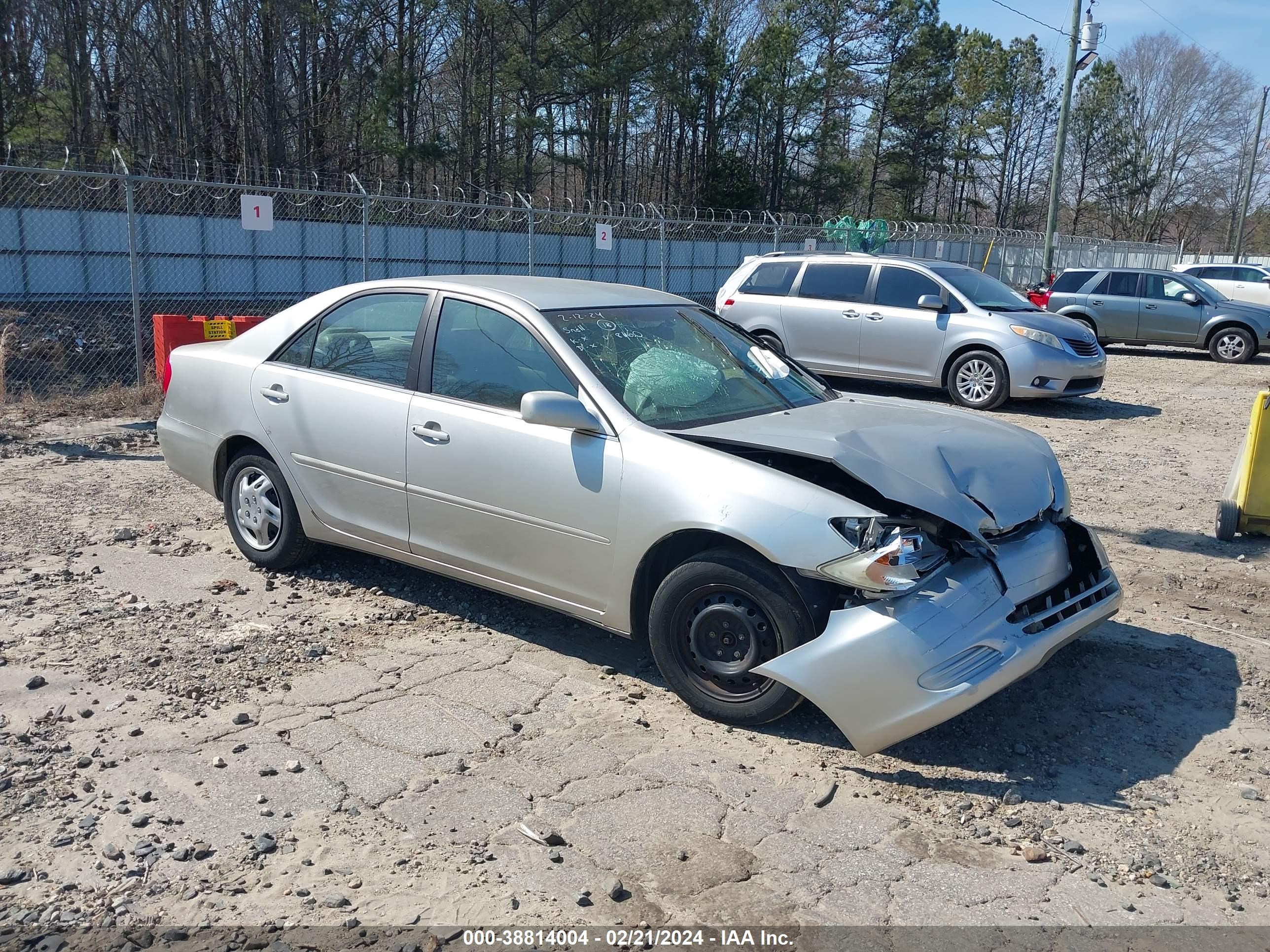 TOYOTA CAMRY 2002 4t1be32k82u638160