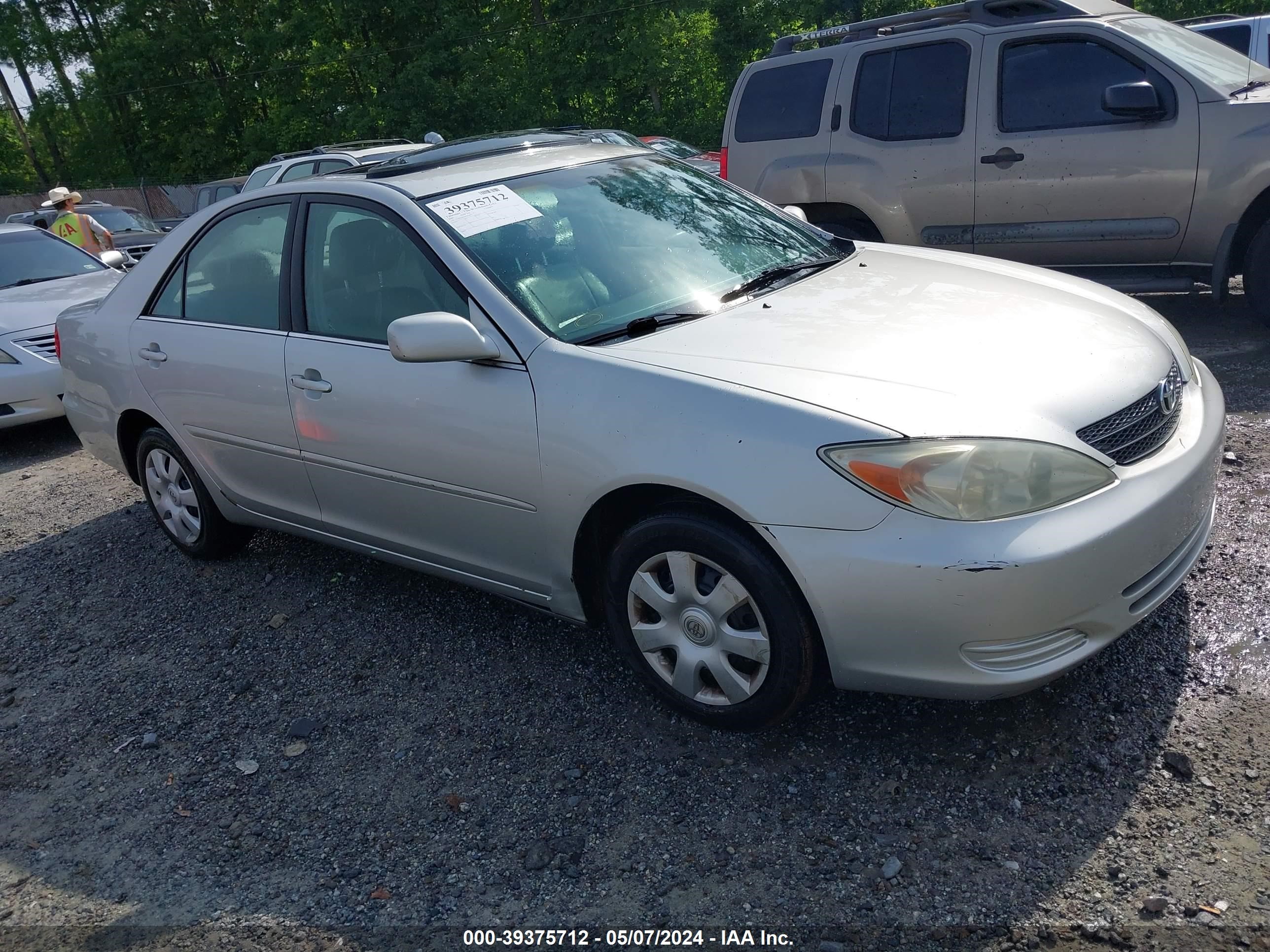 TOYOTA CAMRY 2003 4t1be32k83u208002