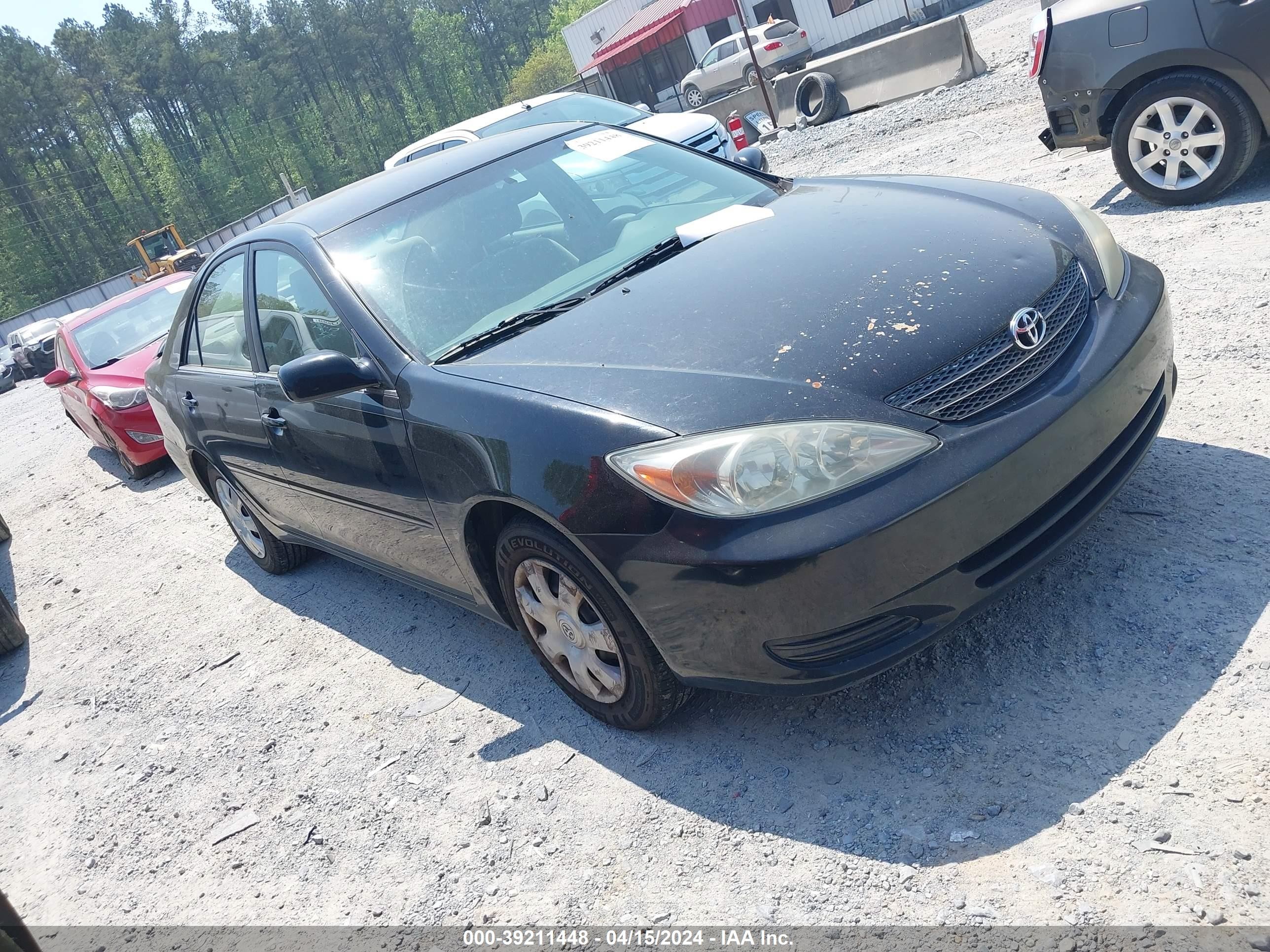 TOYOTA CAMRY 2003 4t1be32k83u260455