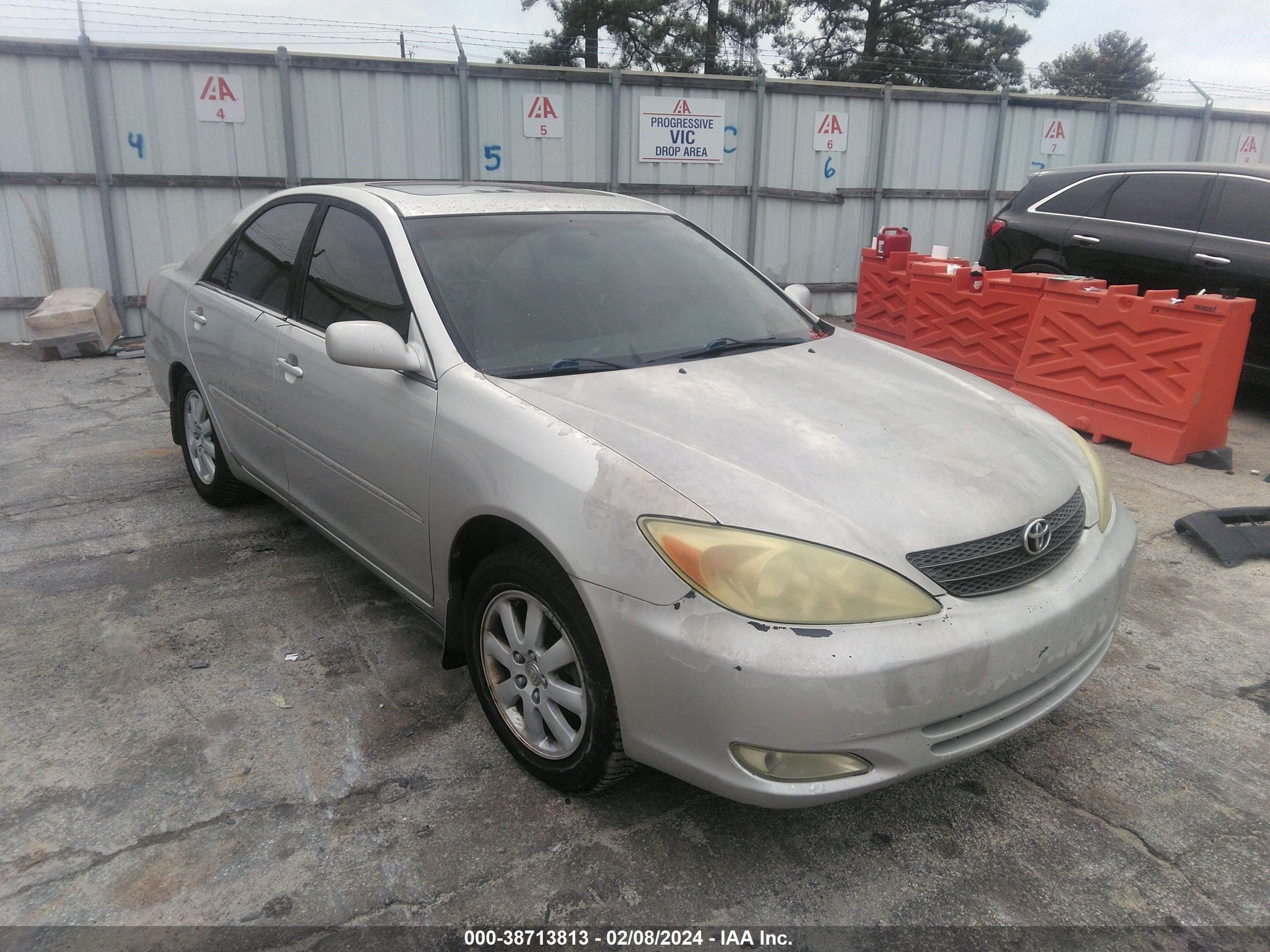 TOYOTA CAMRY 2003 4t1be32k83u673461