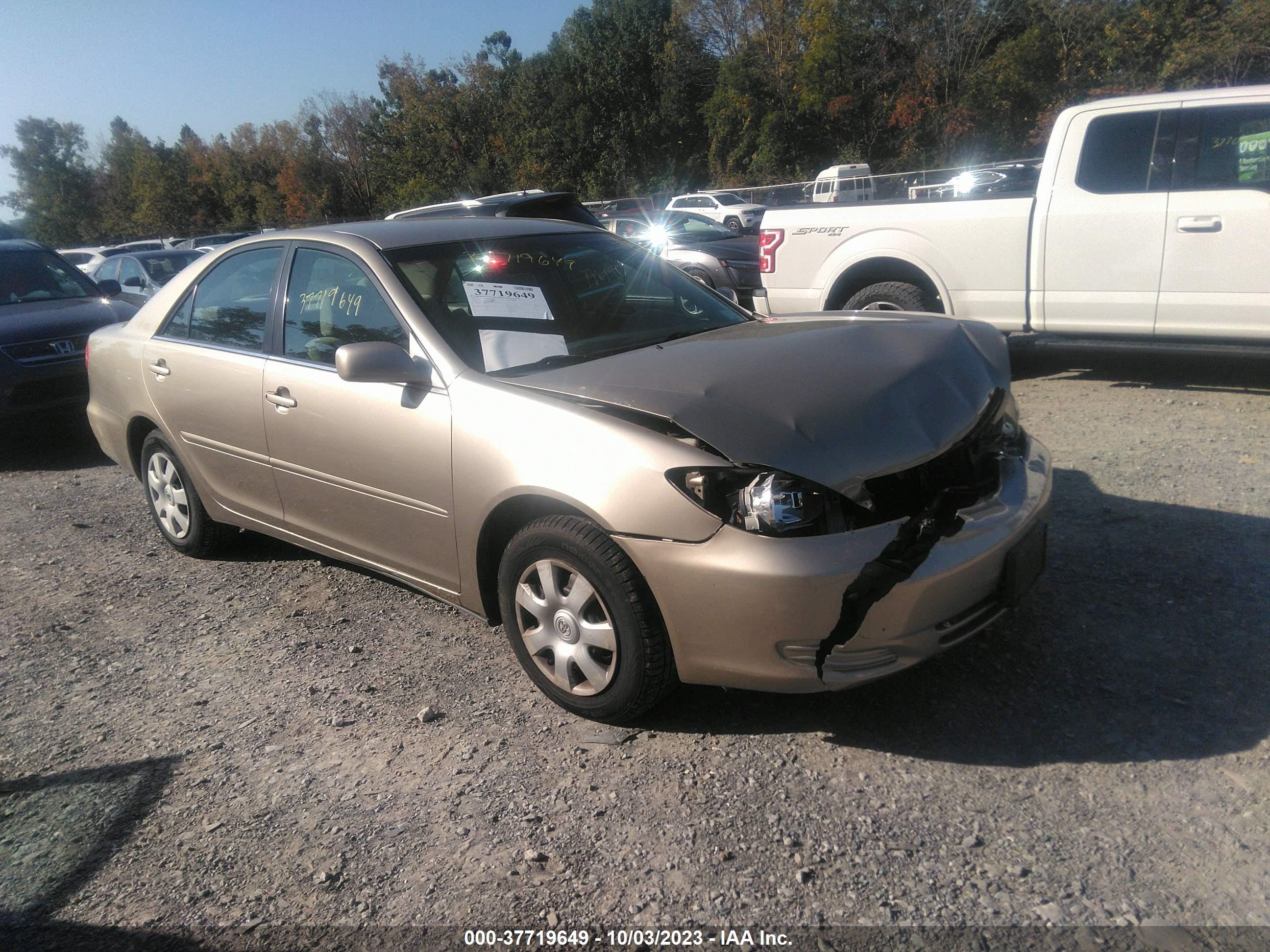 TOYOTA CAMRY 2003 4t1be32k83u735862