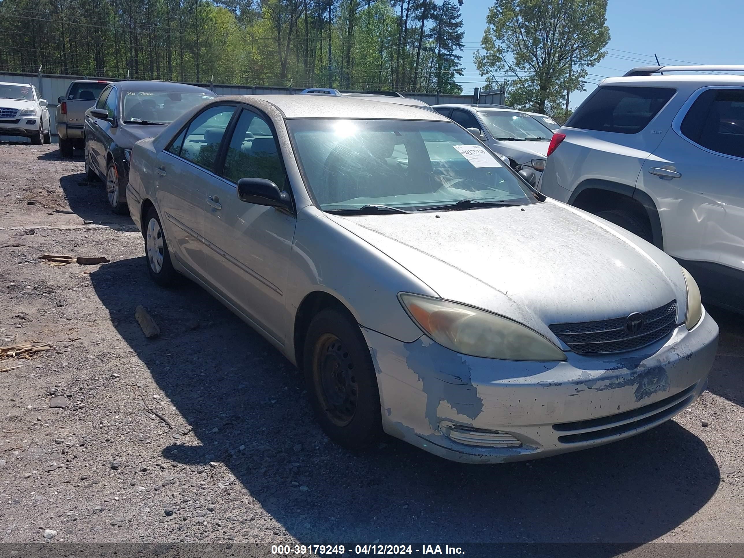 TOYOTA CAMRY 2003 4t1be32k83u740236