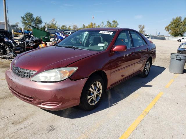 TOYOTA CAMRY 2004 4t1be32k84u276253