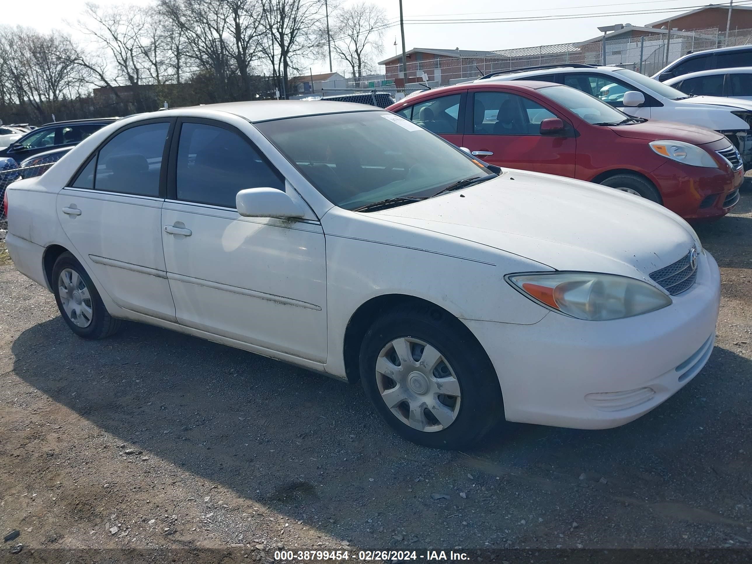 TOYOTA CAMRY 2004 4t1be32k84u325435