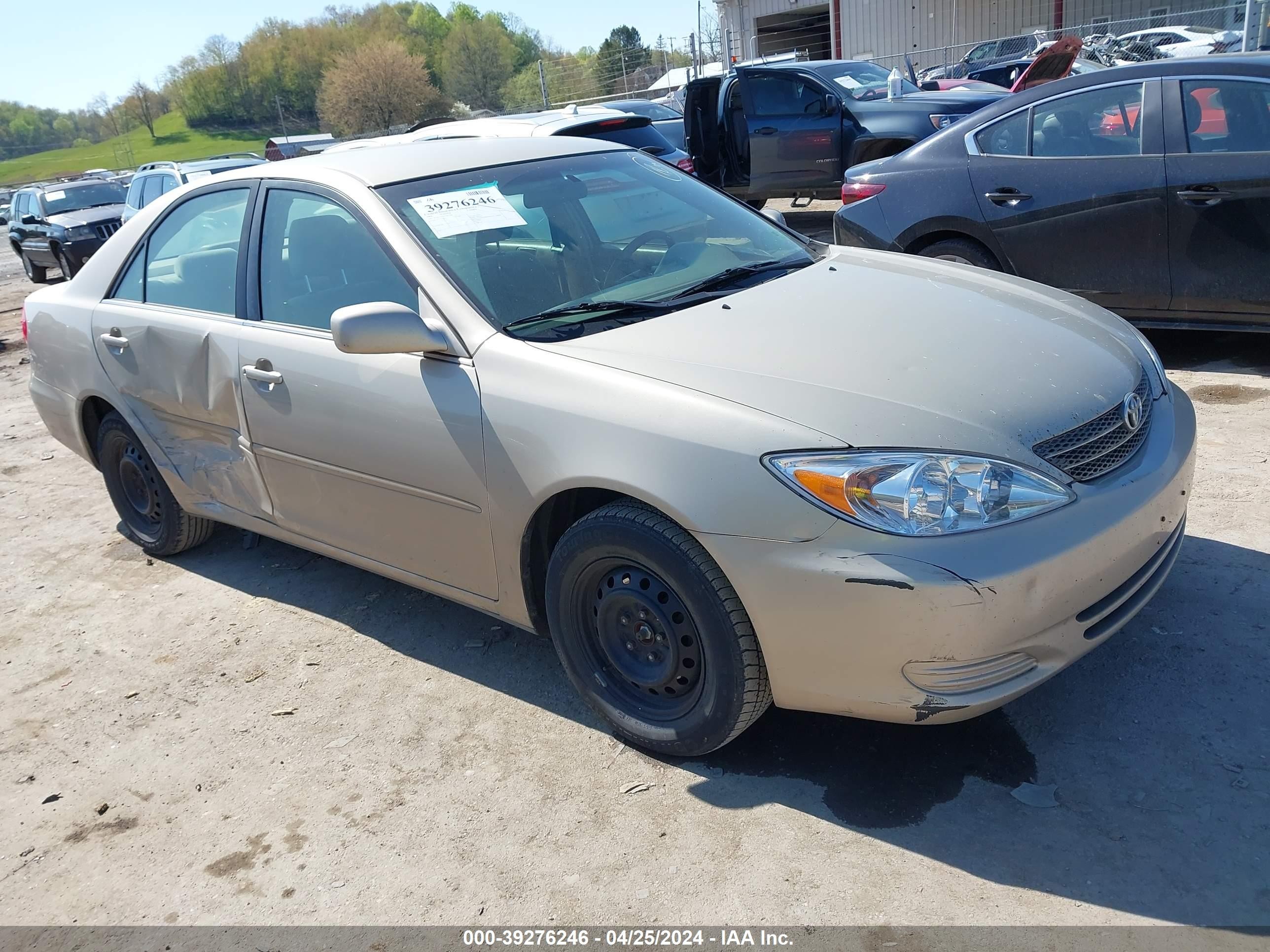 TOYOTA CAMRY 2004 4t1be32k84u861494