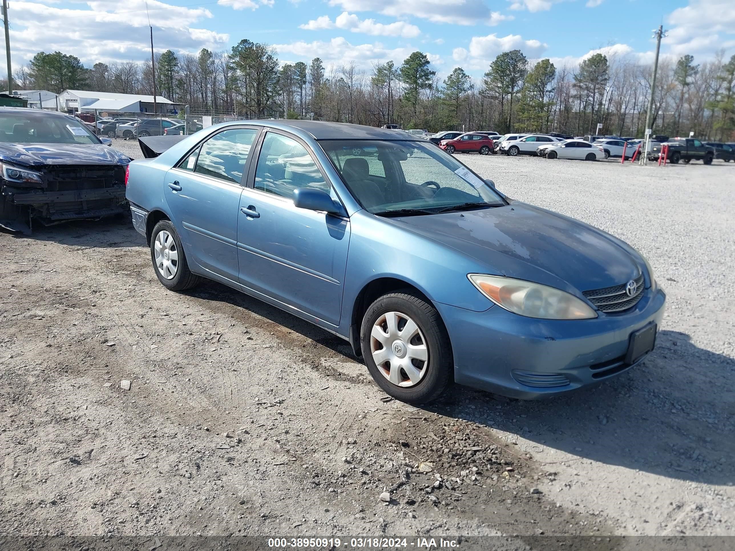 TOYOTA CAMRY 2004 4t1be32k84u872849