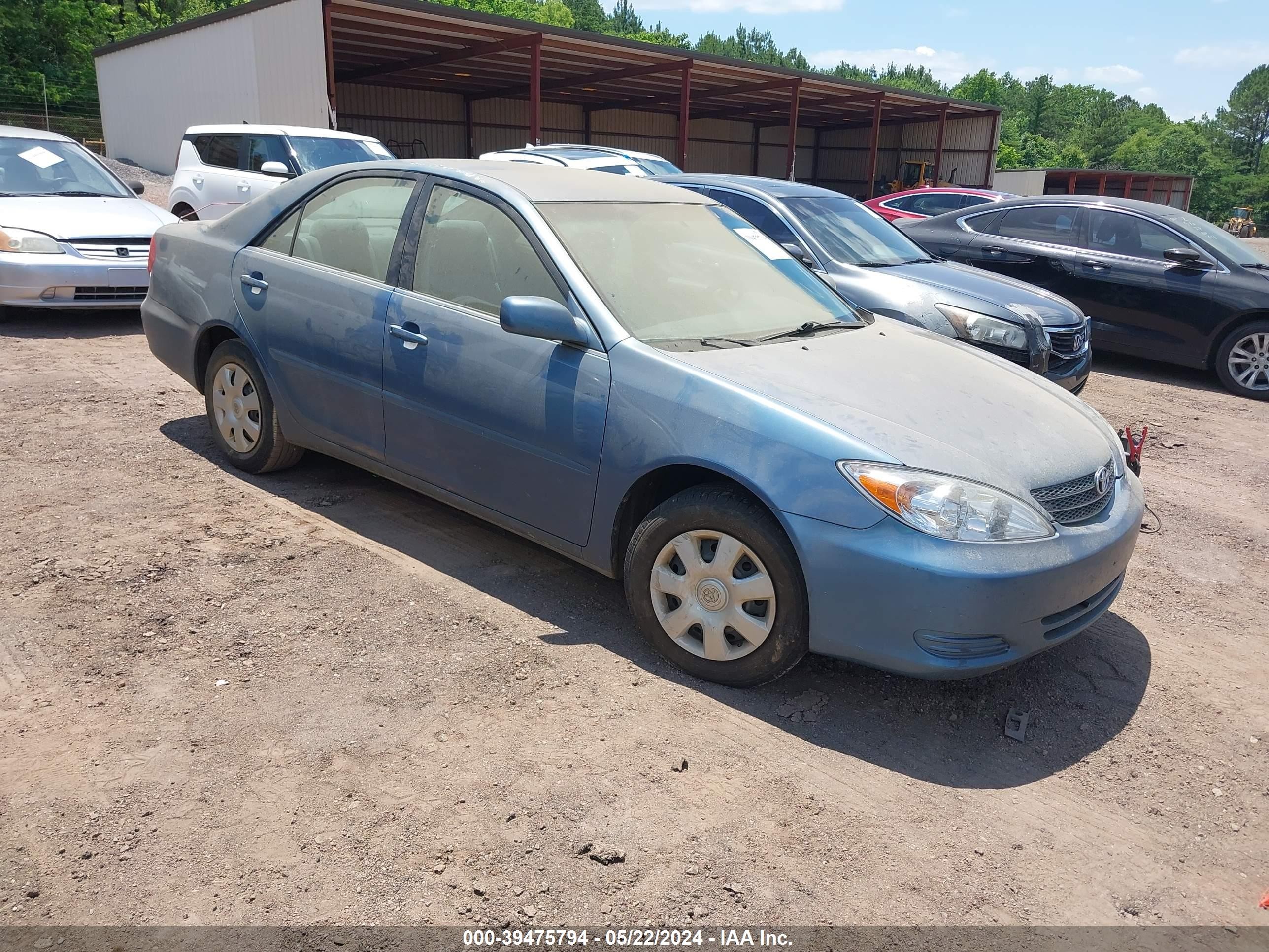 TOYOTA CAMRY 2004 4t1be32k84u925730