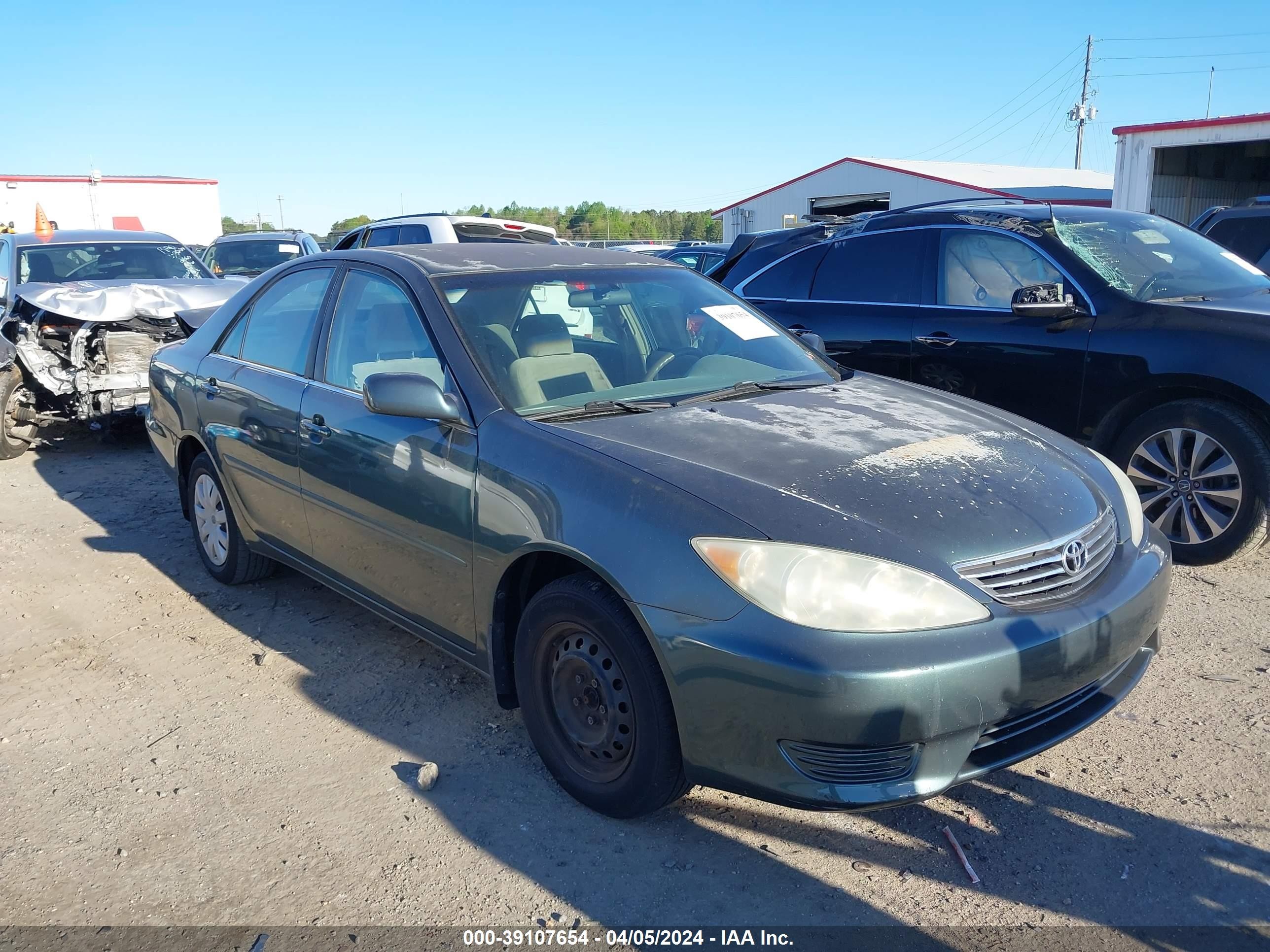 TOYOTA CAMRY 2005 4t1be32k85u008854