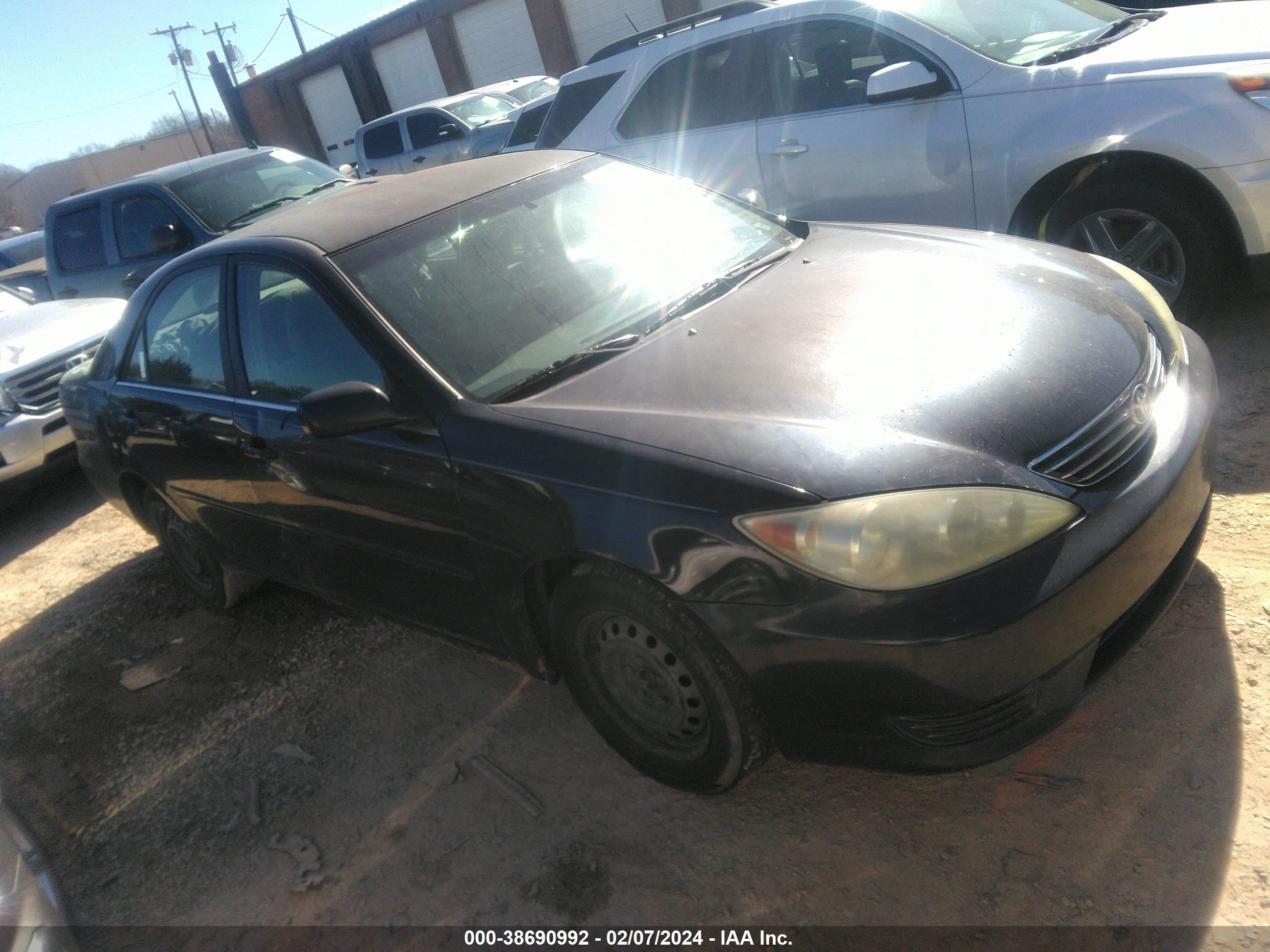 TOYOTA CAMRY 2005 4t1be32k85u025959