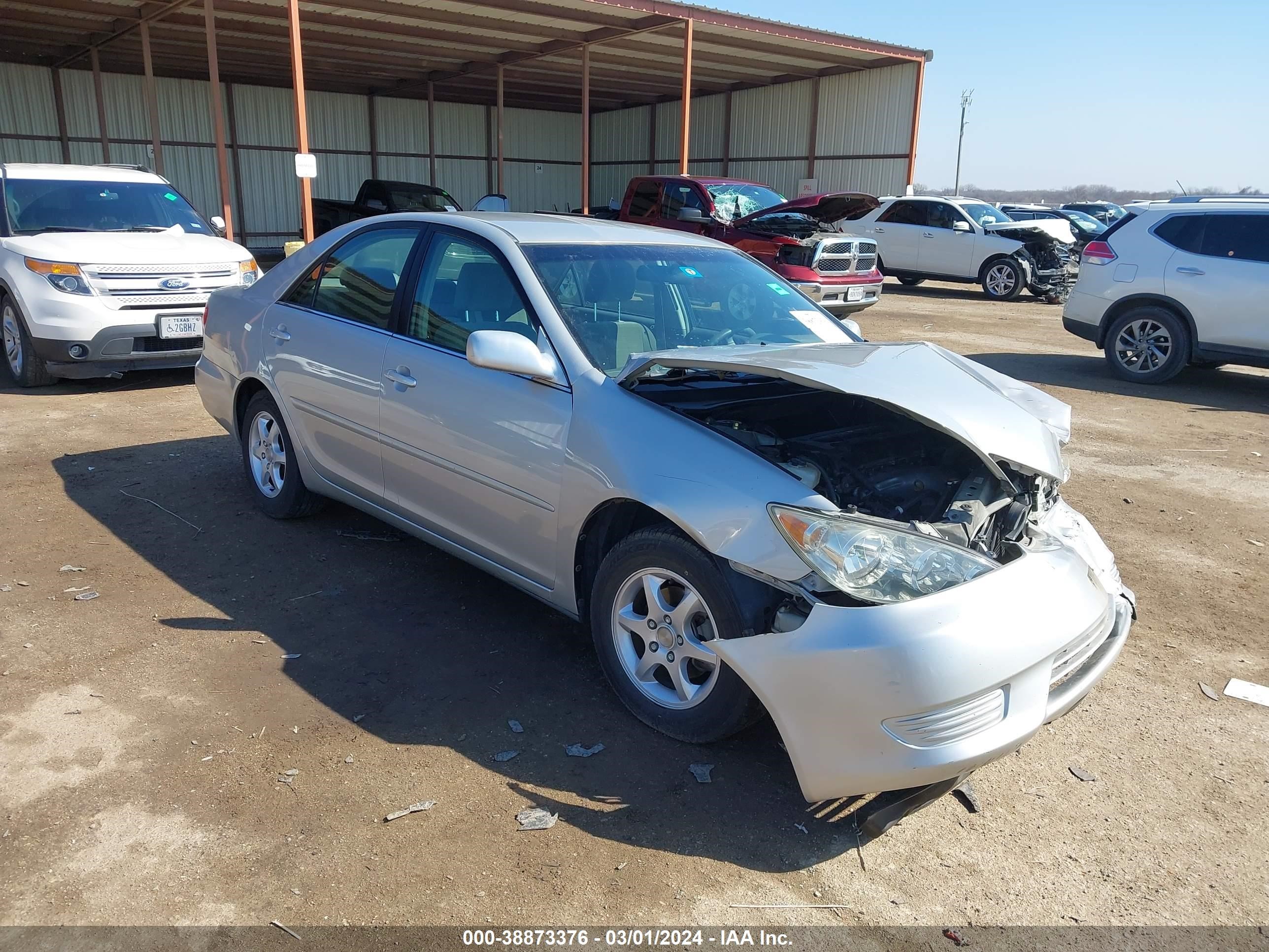 TOYOTA CAMRY 2005 4t1be32k85u032958