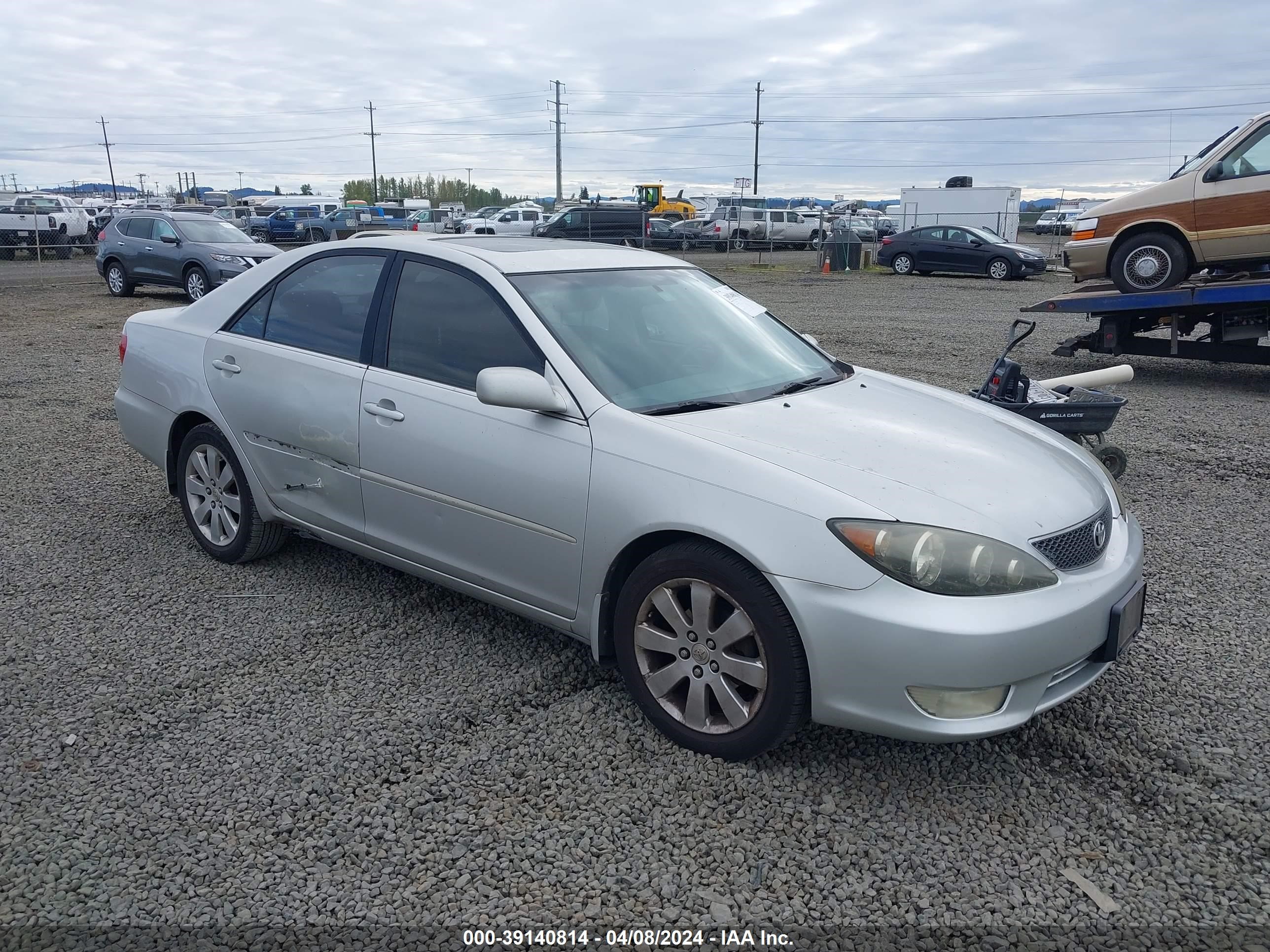 TOYOTA CAMRY 2005 4t1be32k85u987677