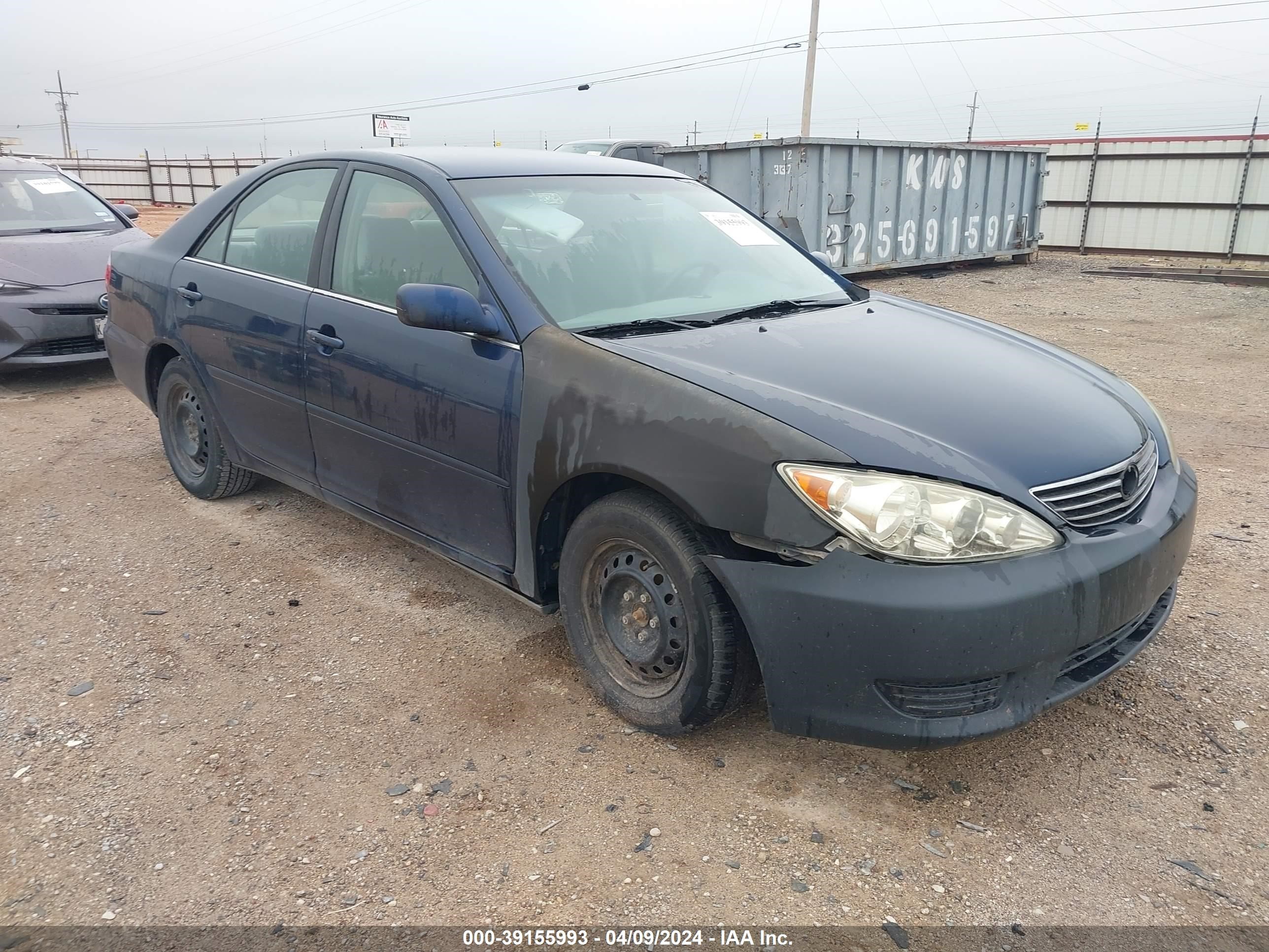 TOYOTA CAMRY 2006 4t1be32k86u123715