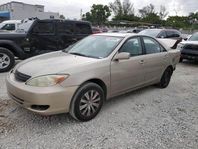 TOYOTA CAMRY 2002 4t1be32k92u546149