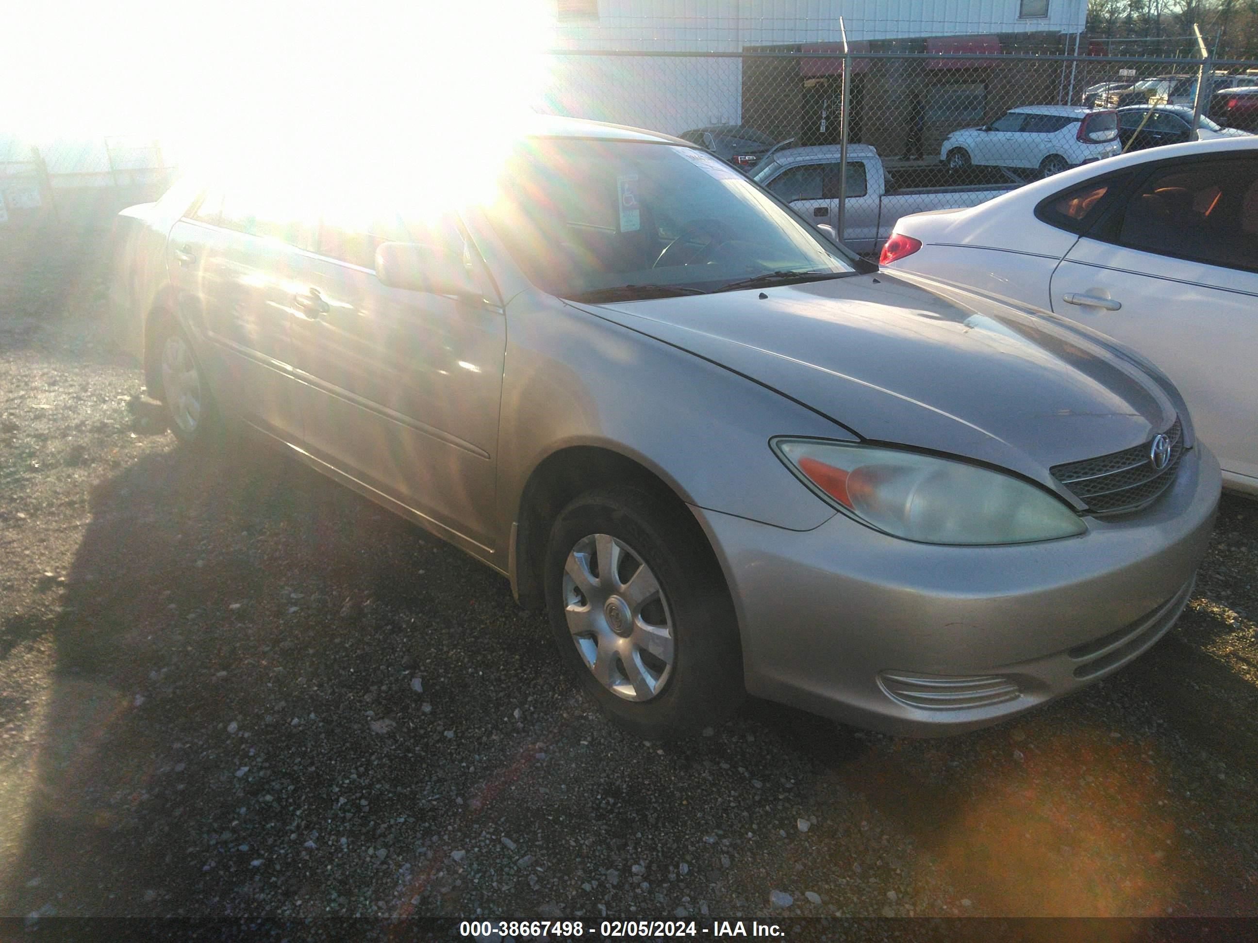 TOYOTA CAMRY 2003 4t1be32k93u129227