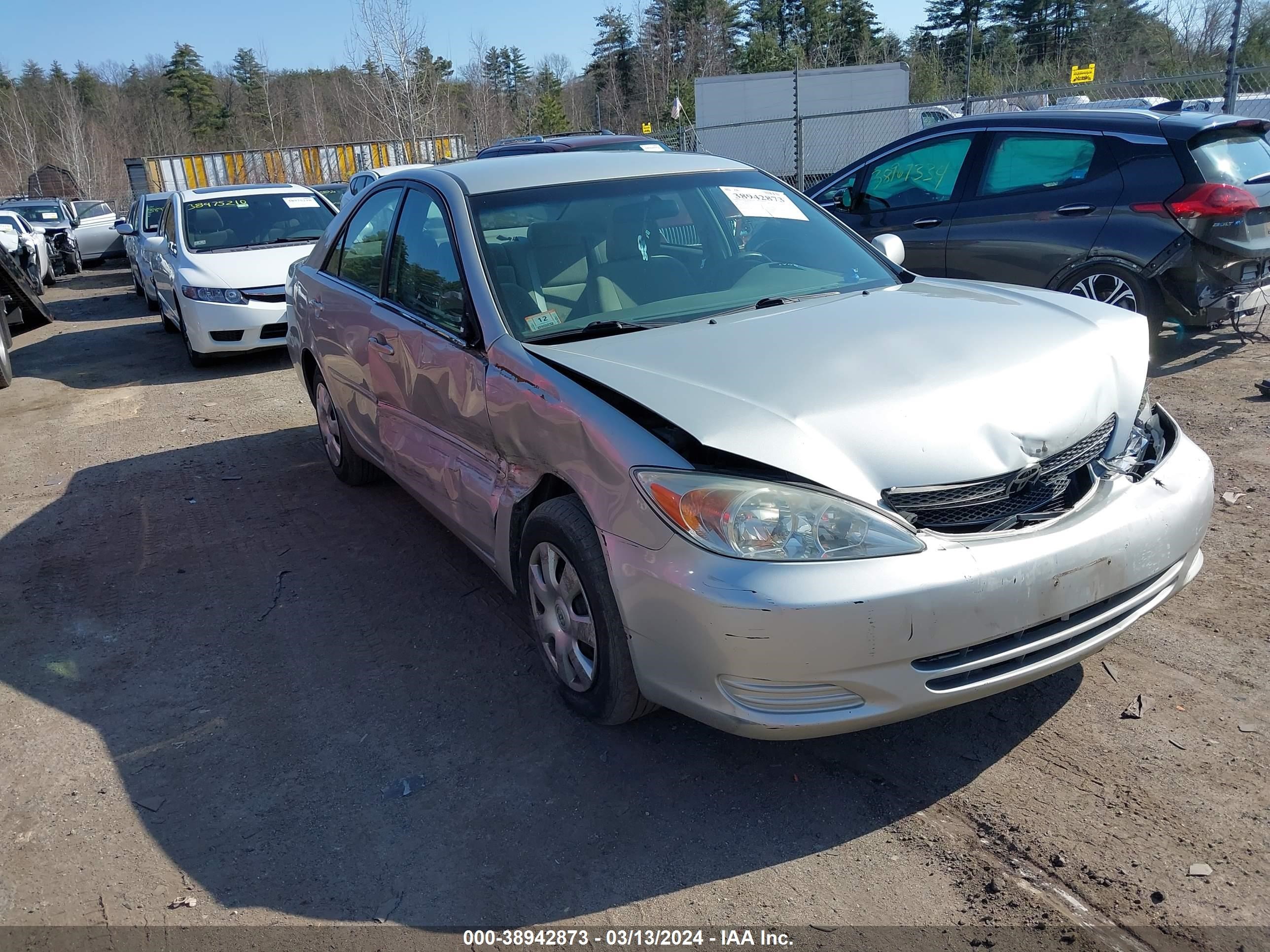 TOYOTA CAMRY 2003 4t1be32k93u135321