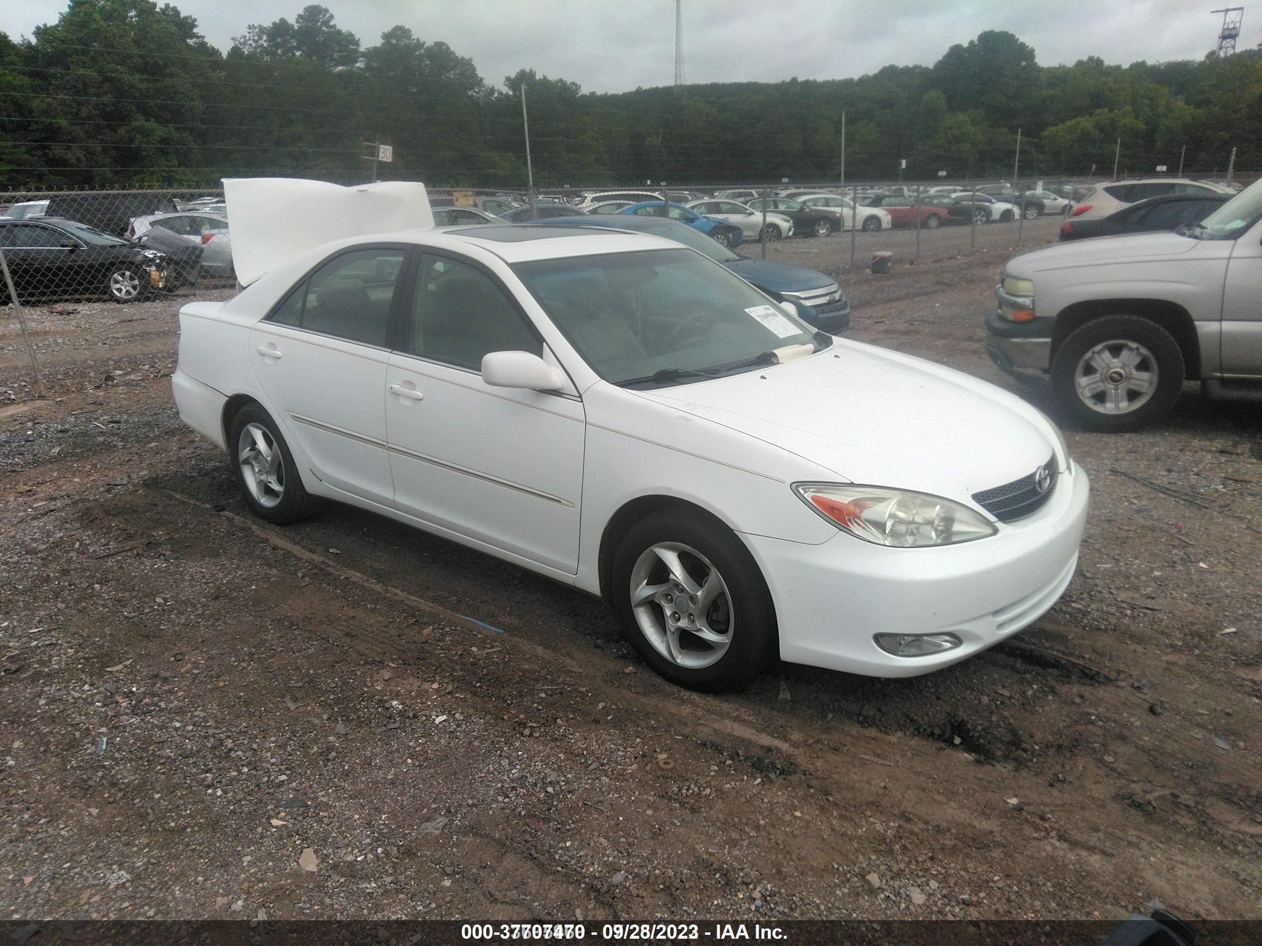 TOYOTA CAMRY 2003 4t1be32k93u135867