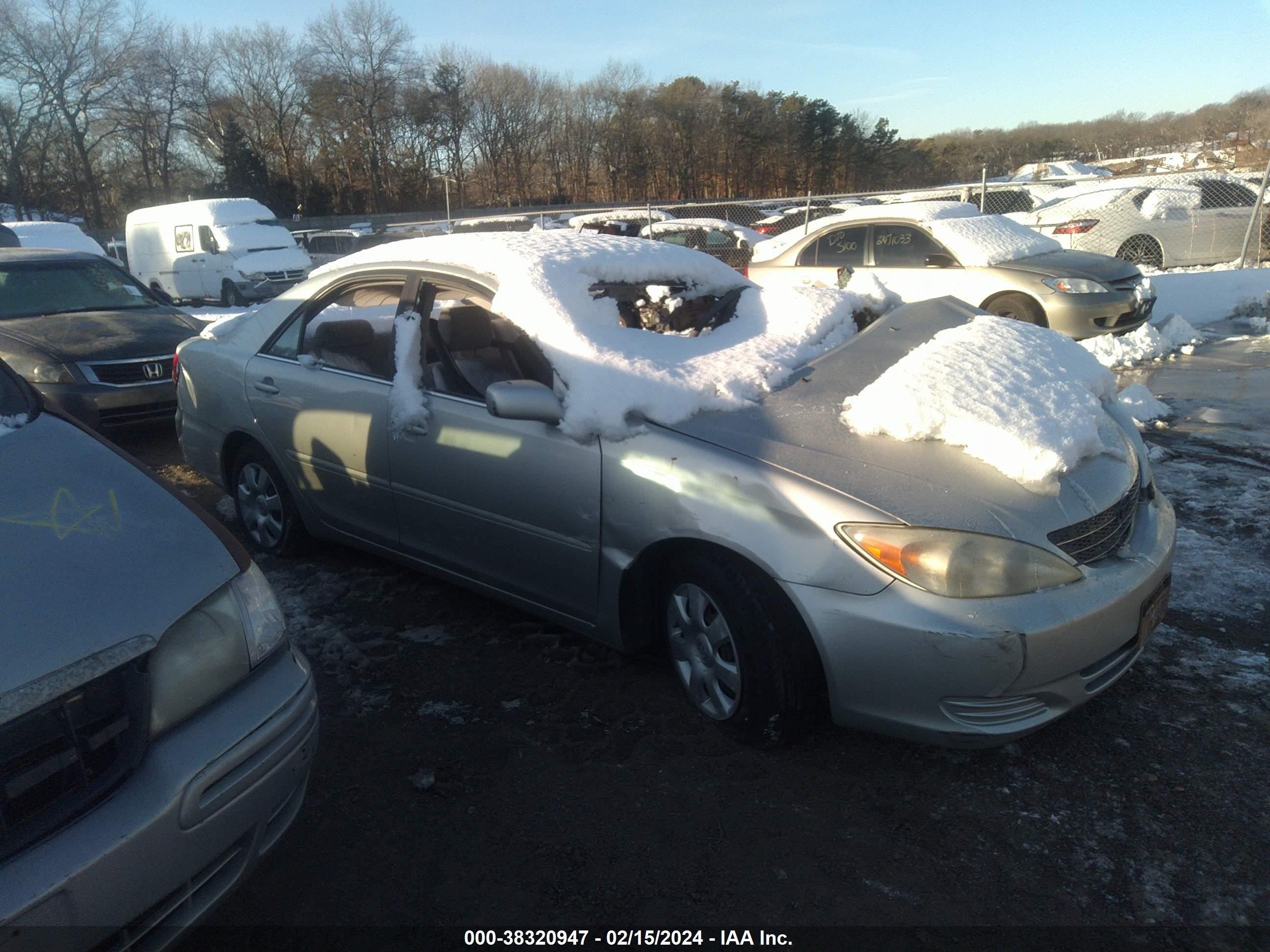 TOYOTA CAMRY 2003 4t1be32k93u146285