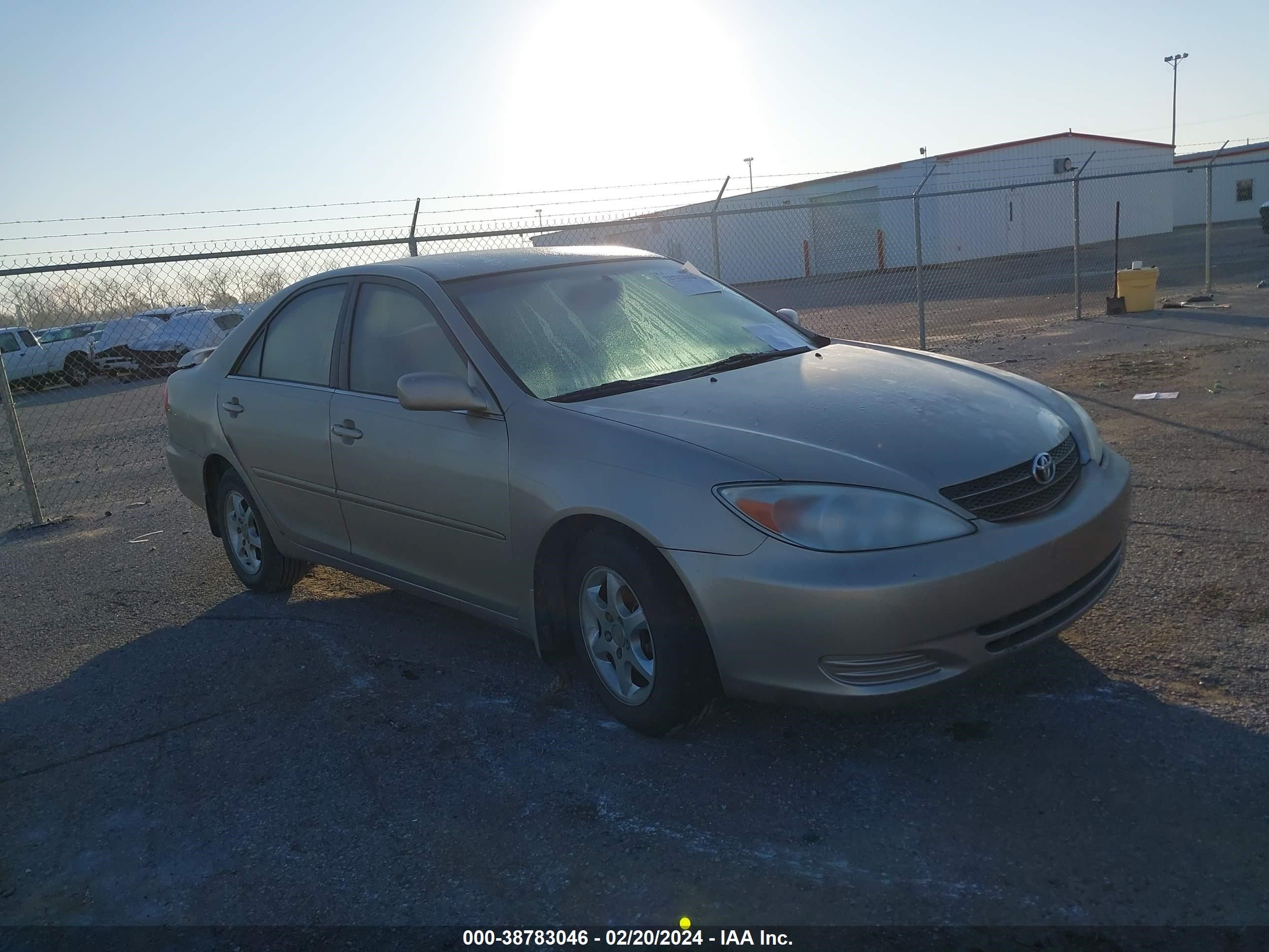 TOYOTA CAMRY 2003 4t1be32k93u161210