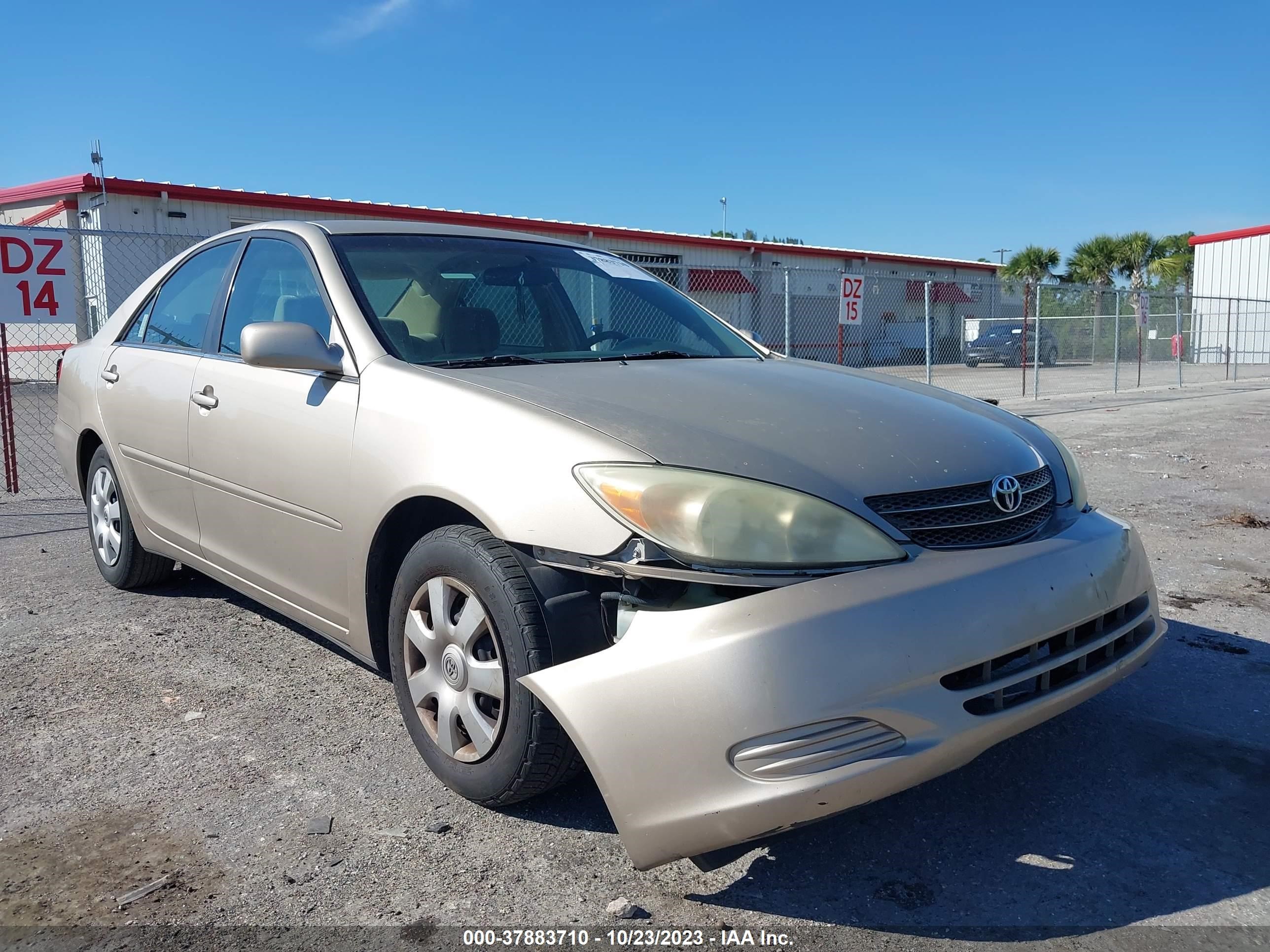 TOYOTA CAMRY 2003 4t1be32k93u205027