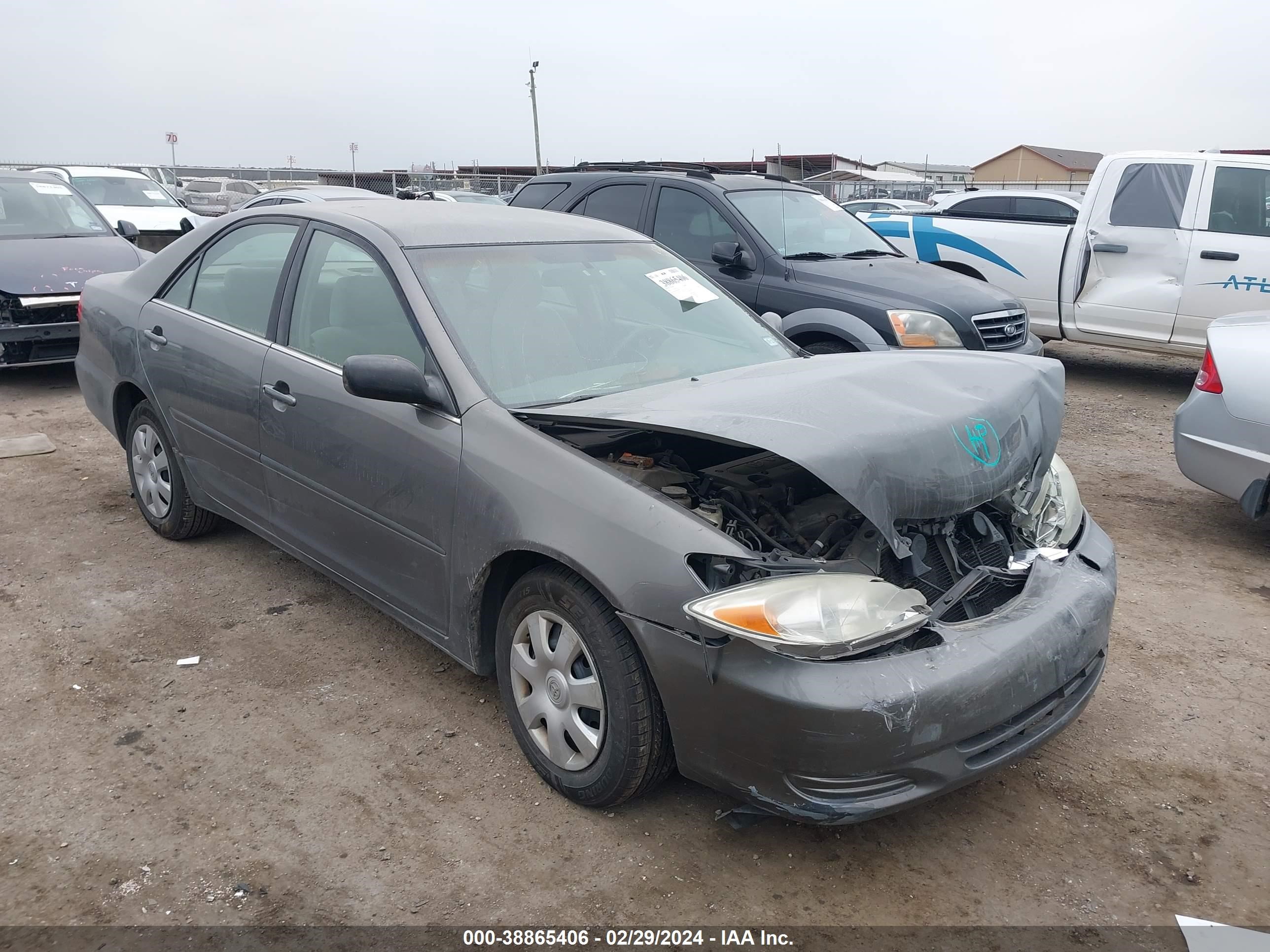 TOYOTA CAMRY 2003 4t1be32k93u645488