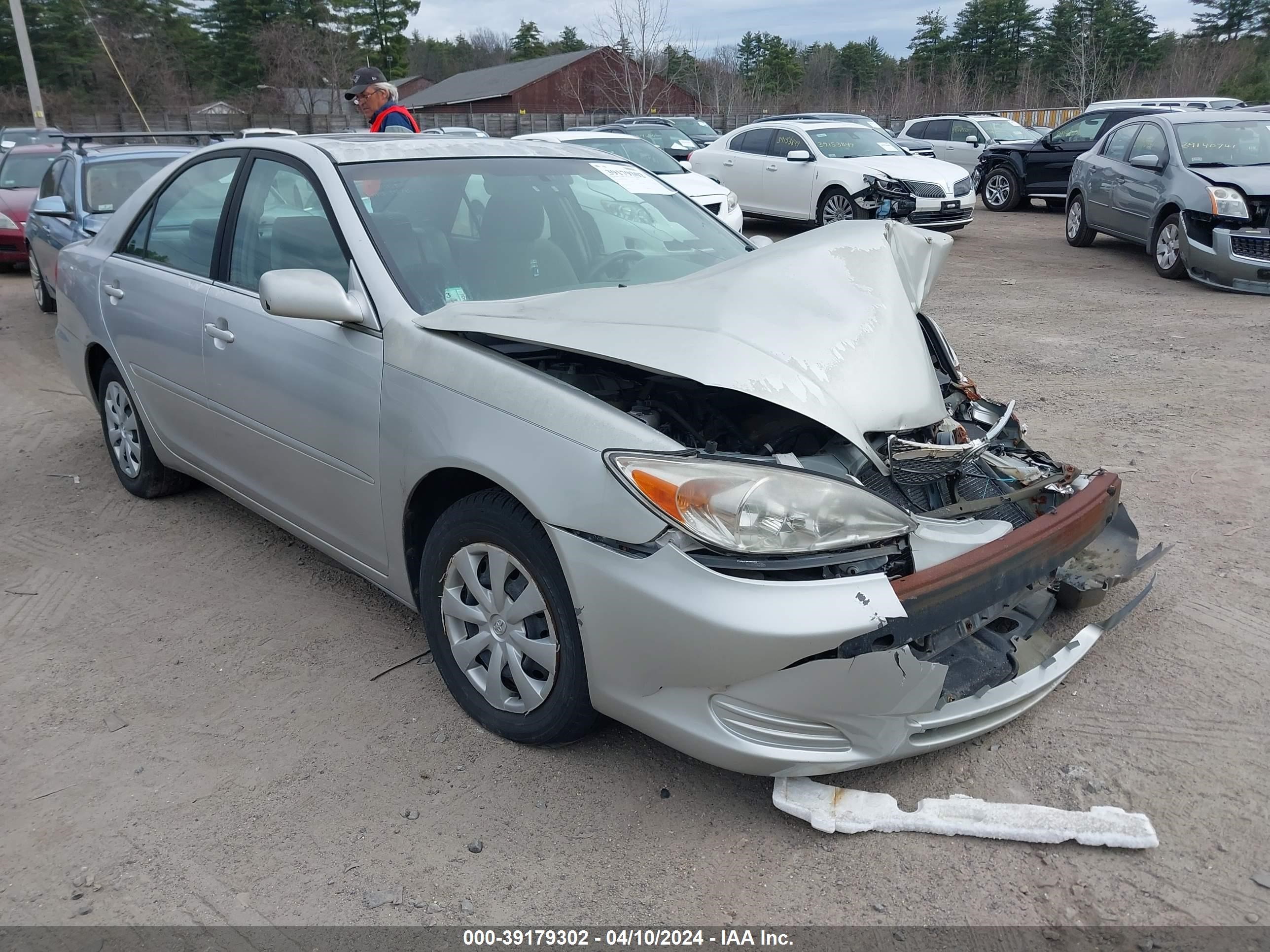 TOYOTA CAMRY 2003 4t1be32k93u656183