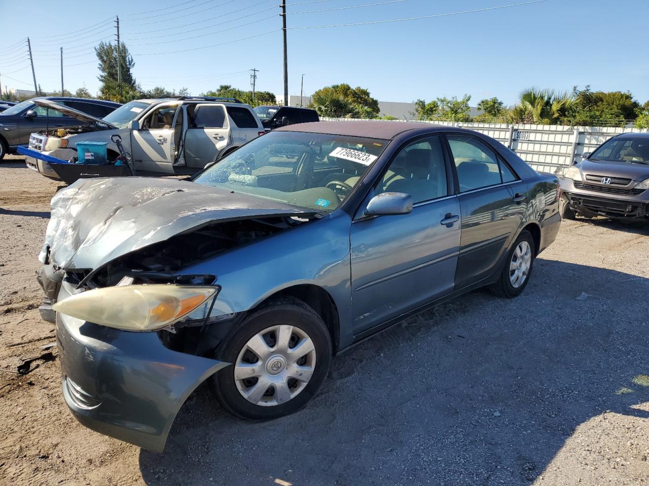 TOYOTA CAMRY 2003 4t1be32k93u683058