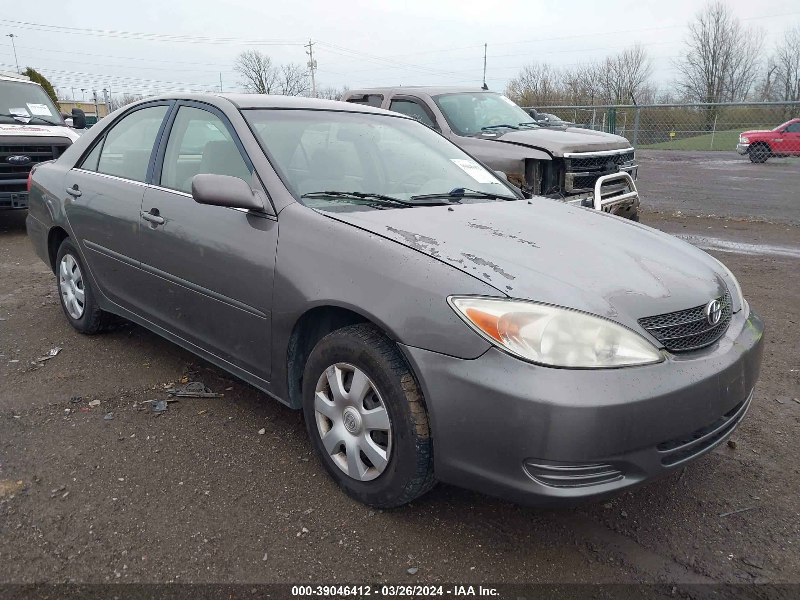 TOYOTA CAMRY 2003 4t1be32k93u747907