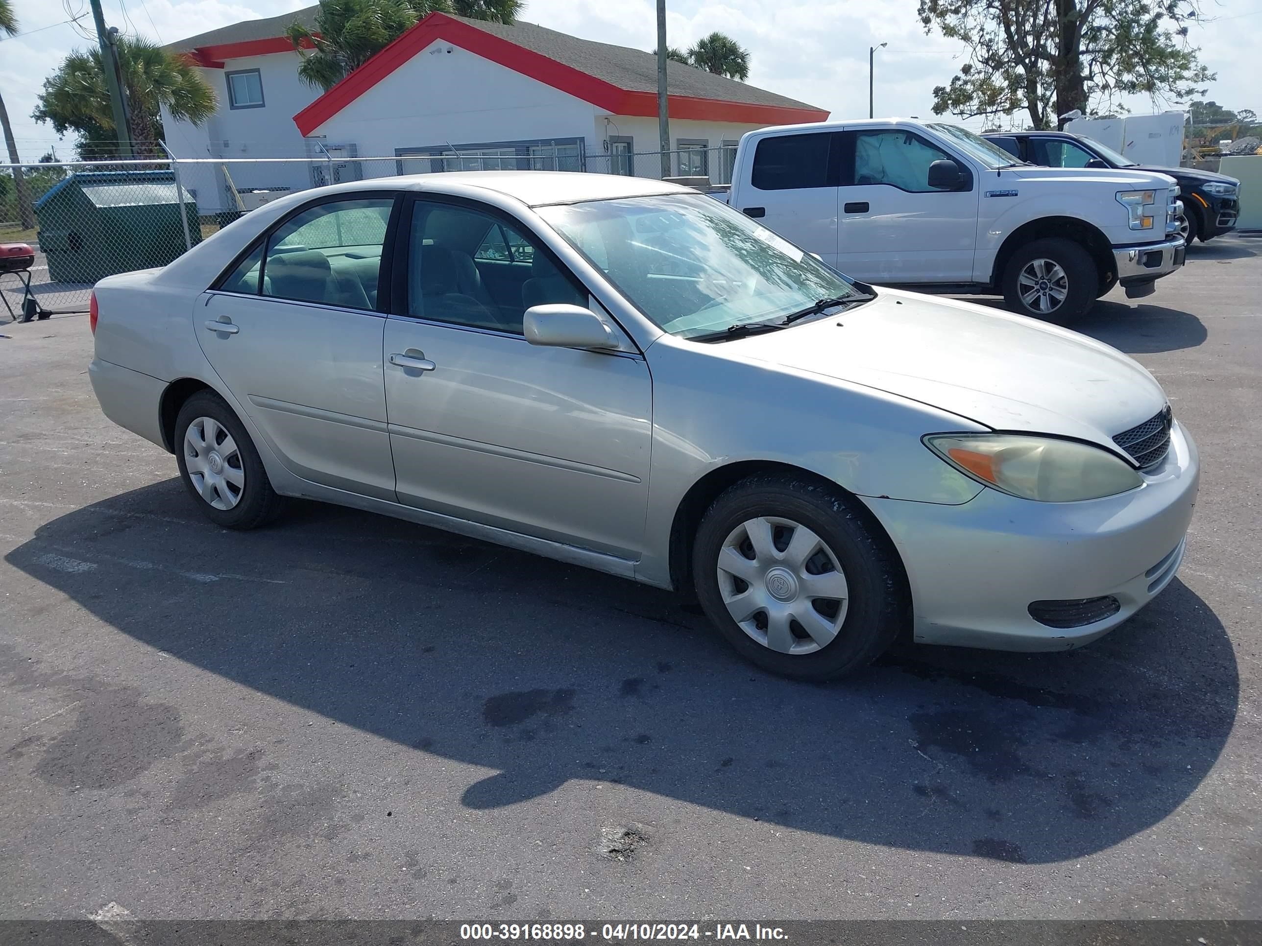 TOYOTA CAMRY 2003 4t1be32k93u782978