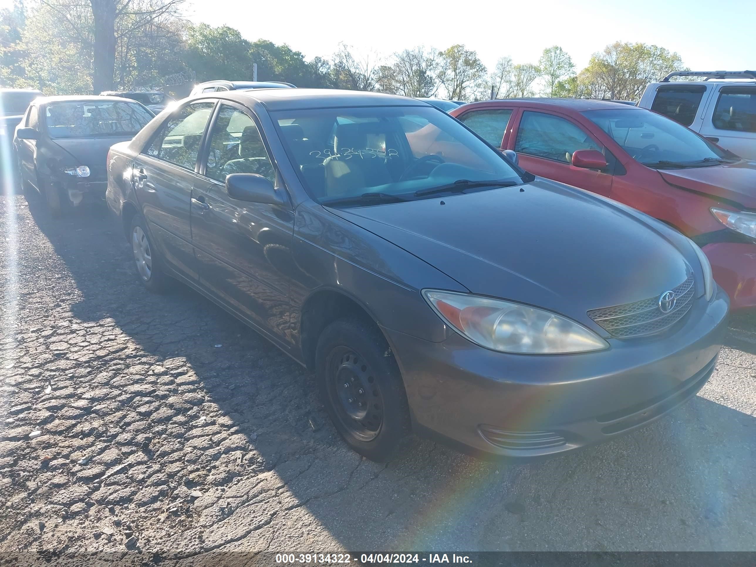 TOYOTA CAMRY 2004 4t1be32k94u798471