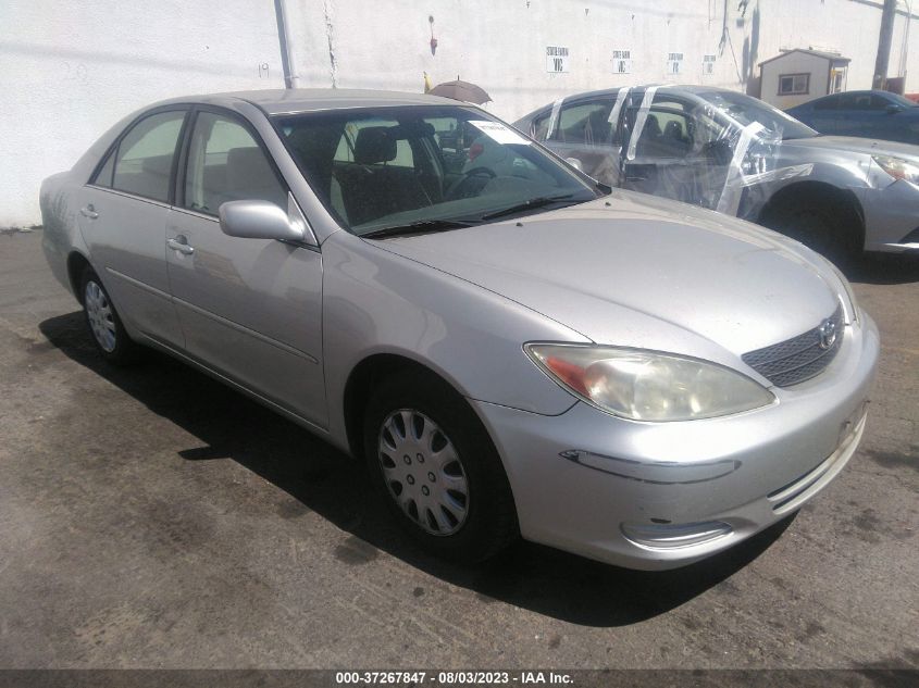 TOYOTA CAMRY 2004 4t1be32k94u817603