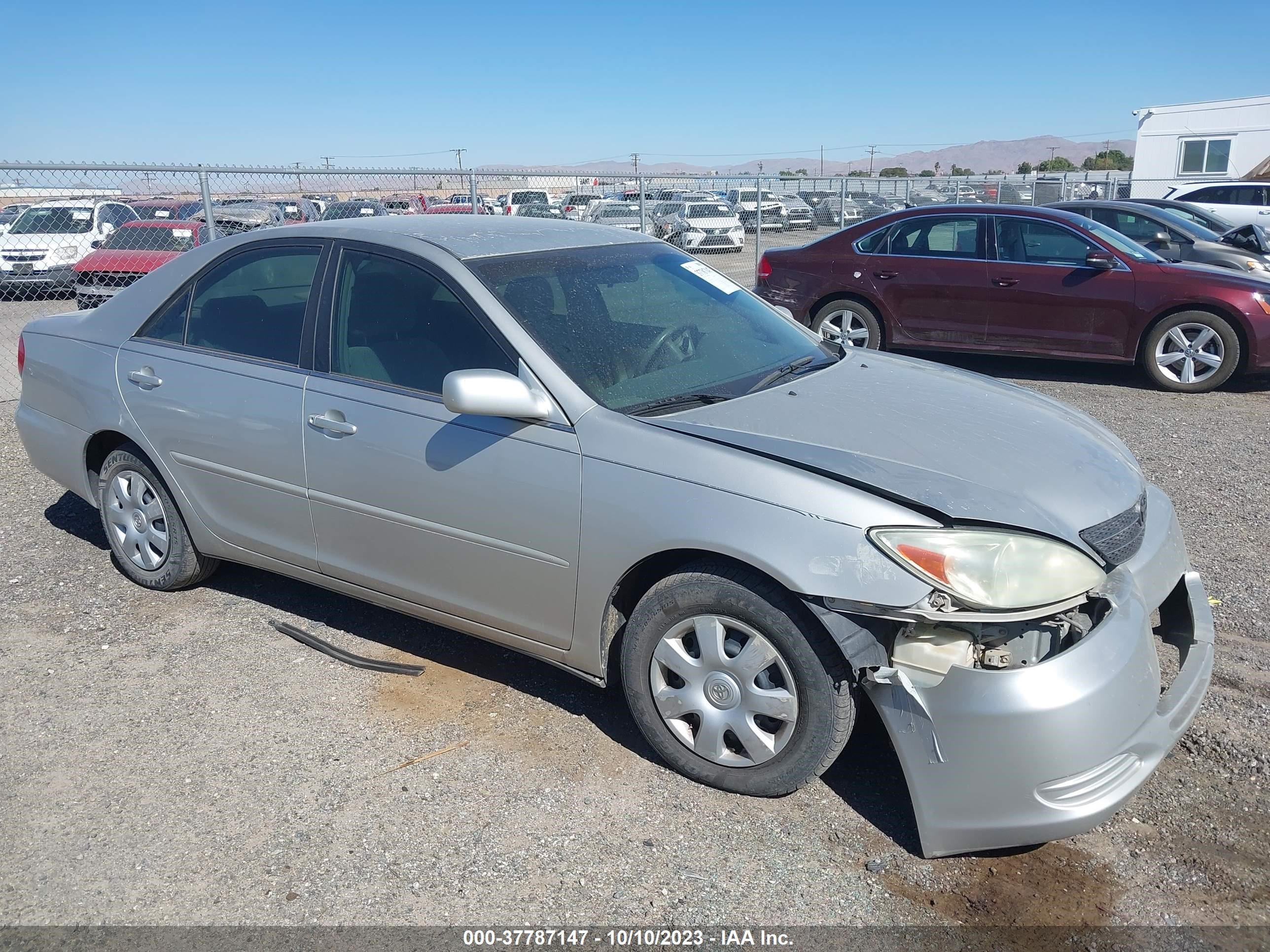 TOYOTA CAMRY 2004 4t1be32k94u826902