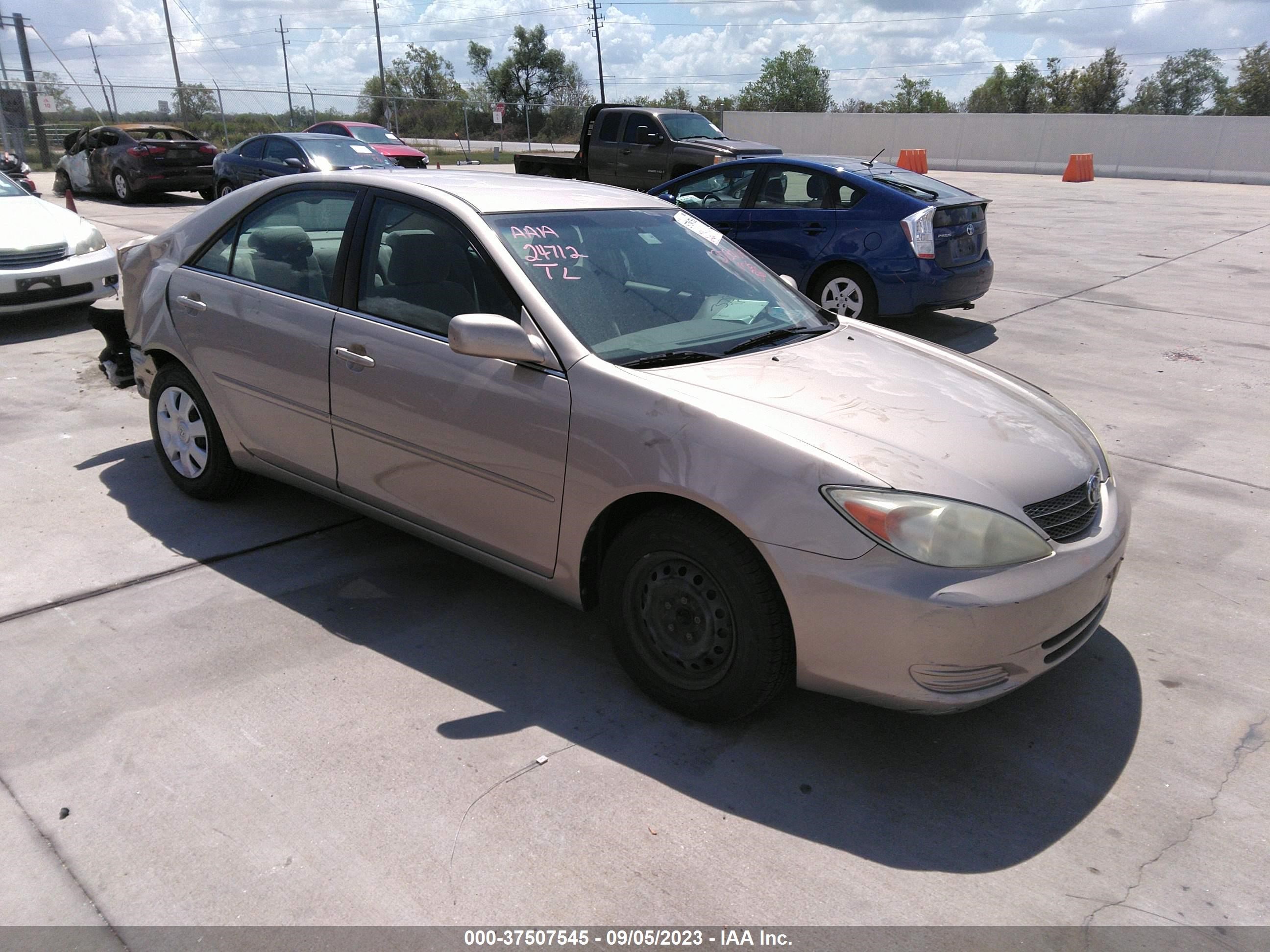 TOYOTA CAMRY 2004 4t1be32k94u865358