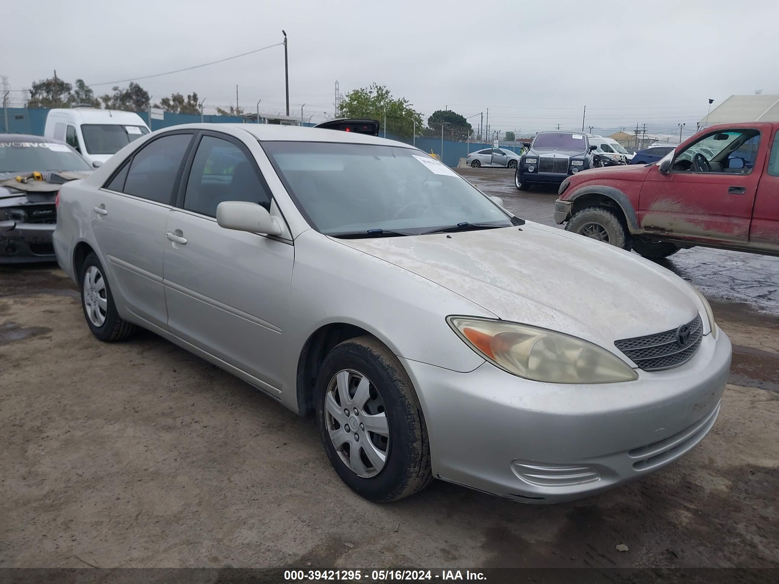 TOYOTA CAMRY 2004 4t1be32k94u892088