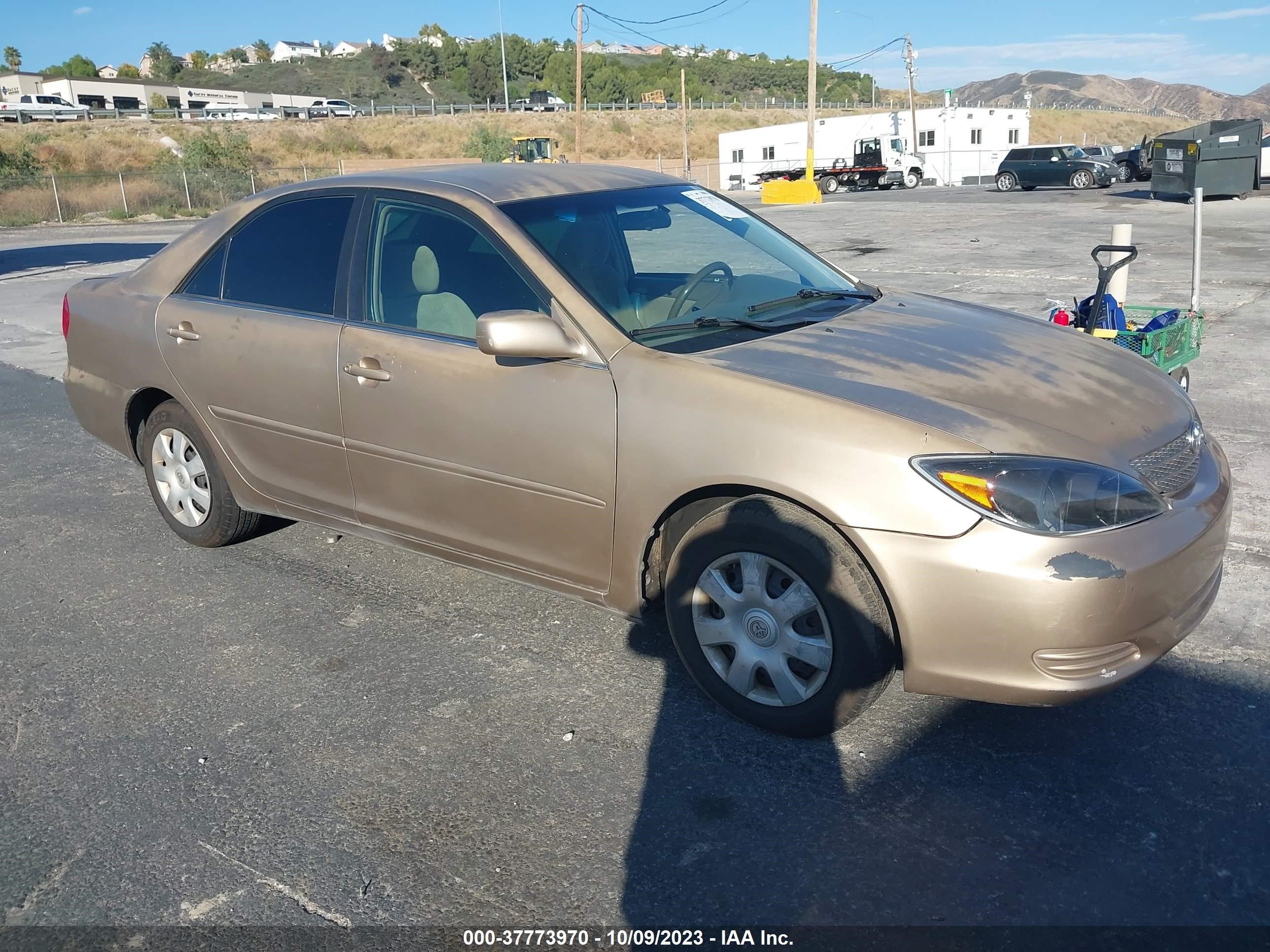 TOYOTA CAMRY 2004 4t1be32k94u912954