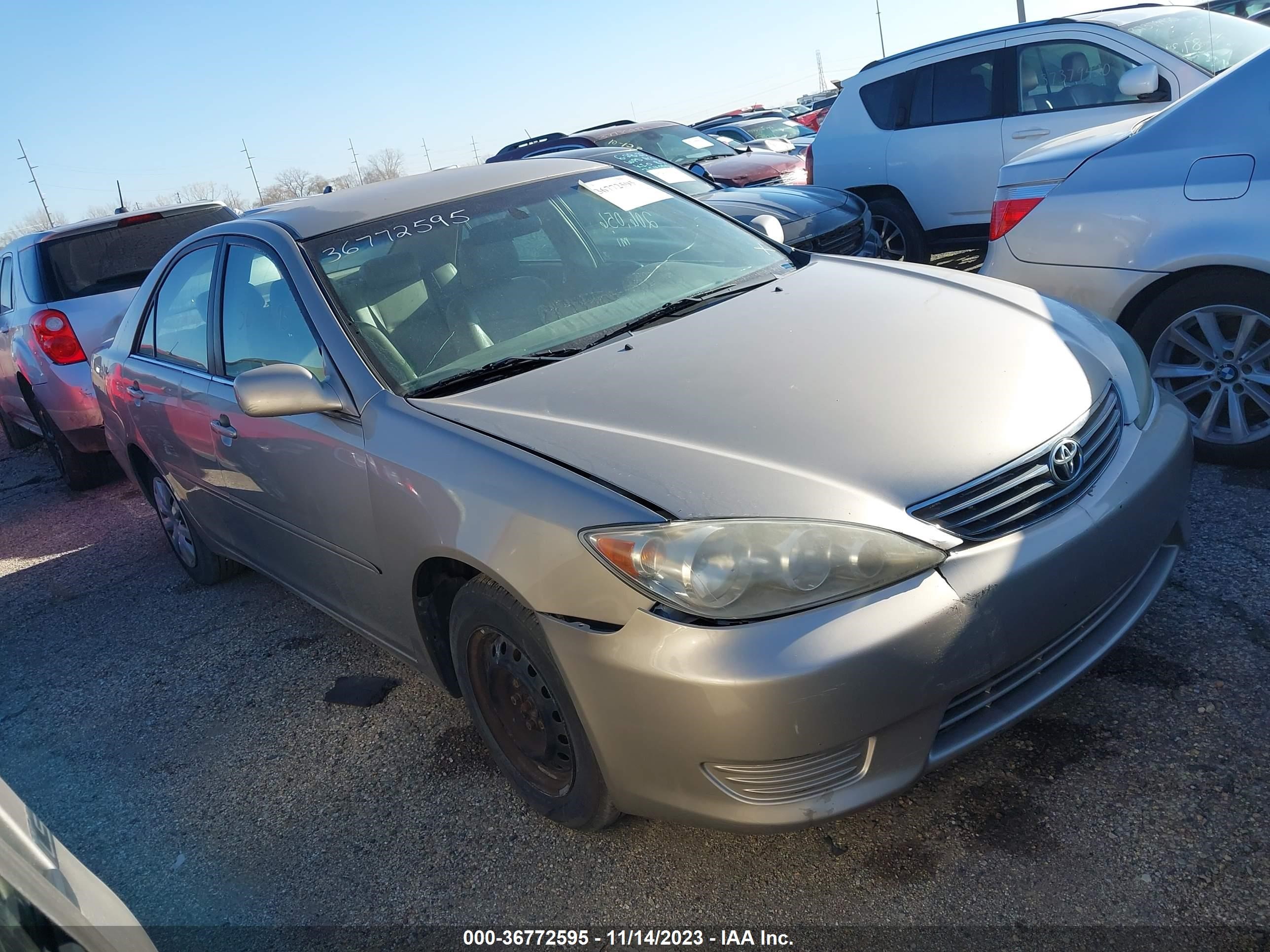 TOYOTA CAMRY 2005 4t1be32k95u009401