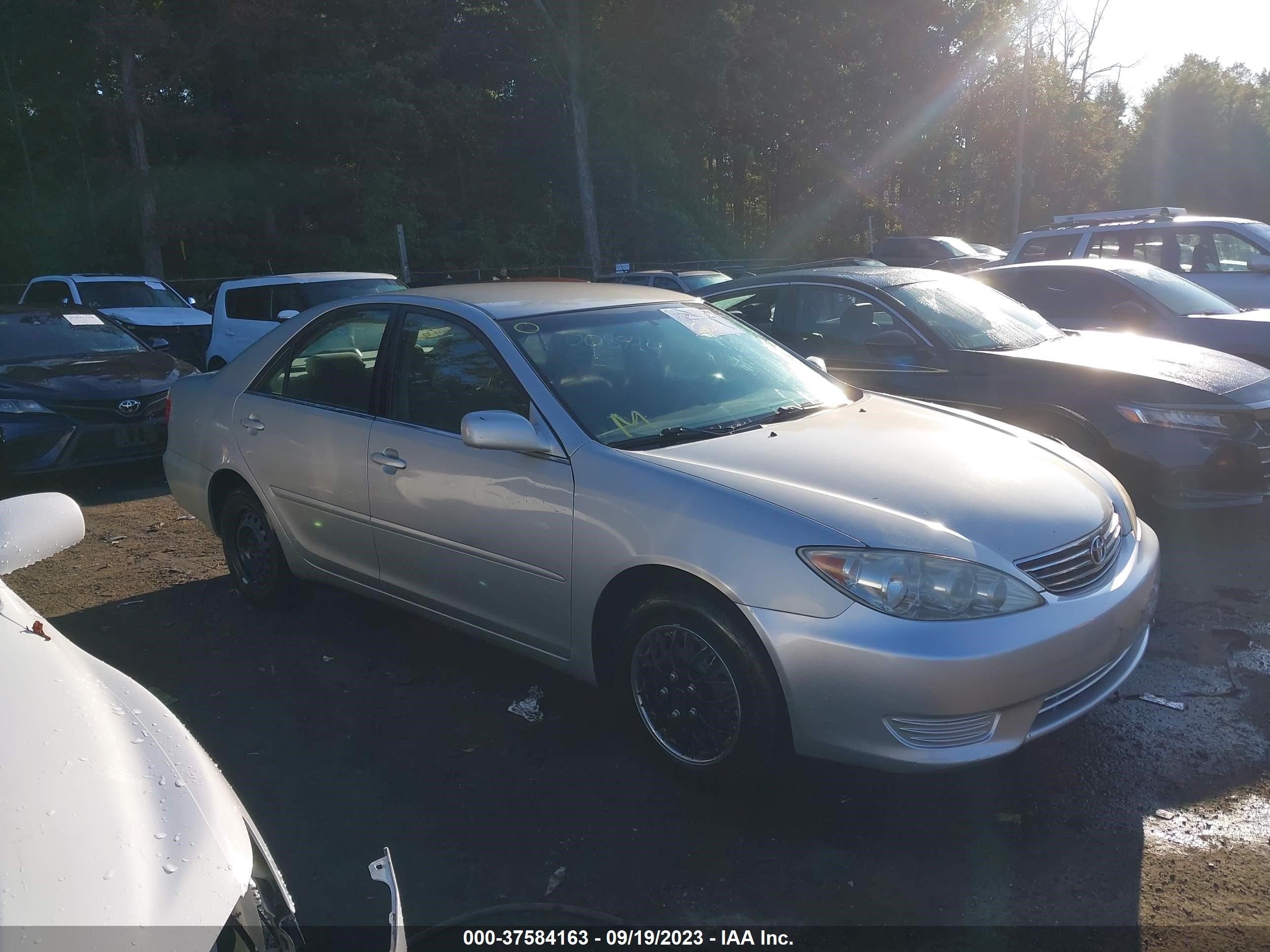 TOYOTA CAMRY 2005 4t1be32k95u016512