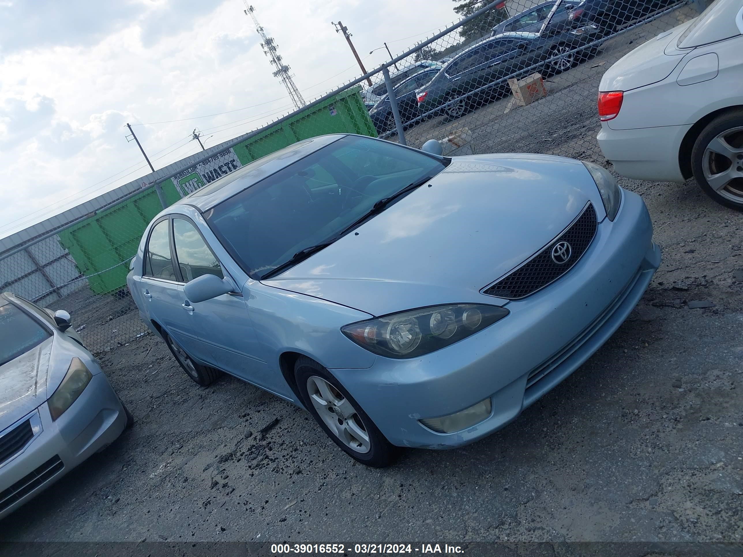 TOYOTA CAMRY 2006 4t1be32k96u663106