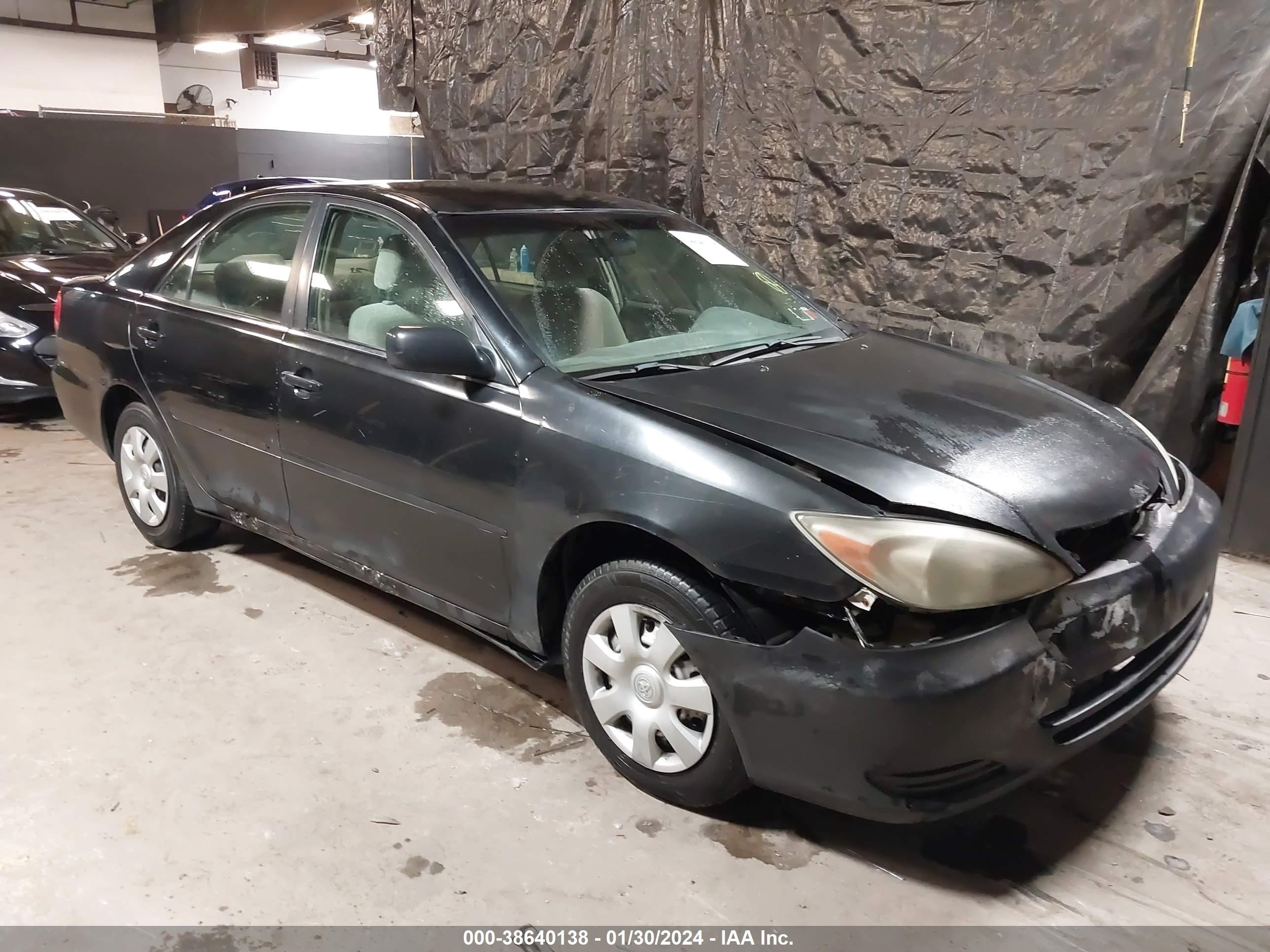 TOYOTA CAMRY 2002 4t1be32kx2u017521