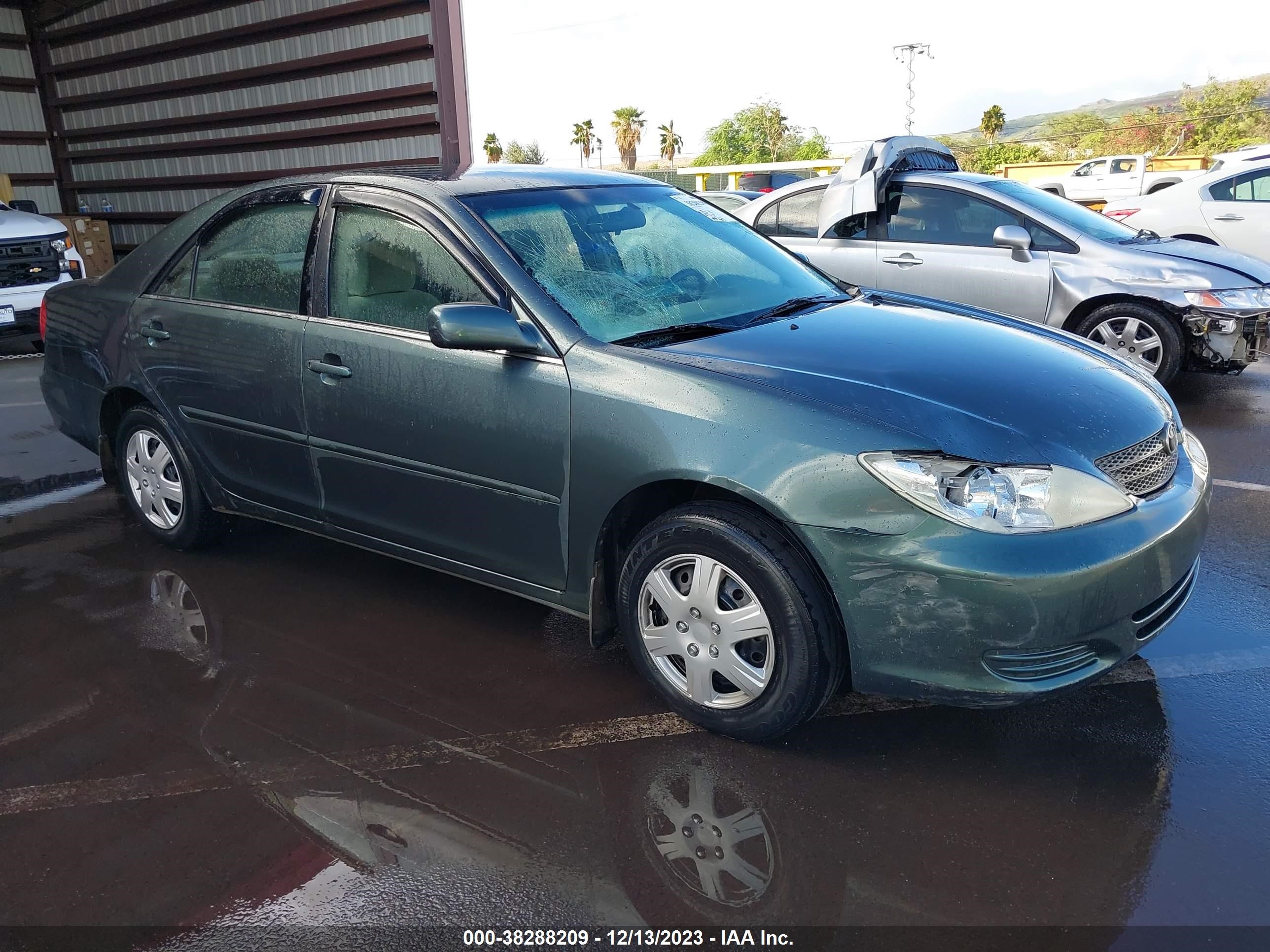 TOYOTA CAMRY 2002 4t1be32kx2u524306