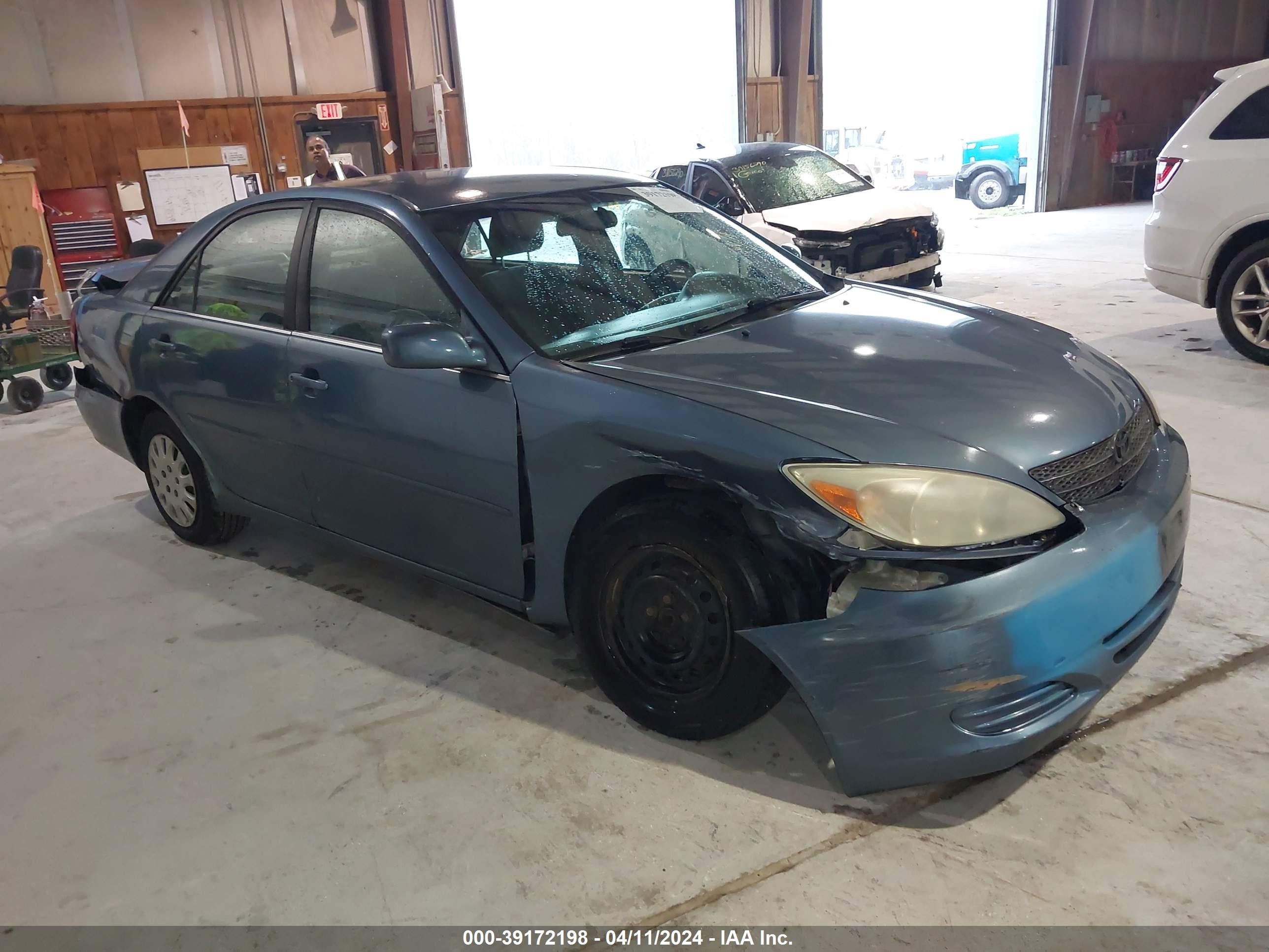 TOYOTA CAMRY 2002 4t1be32kx2u587731