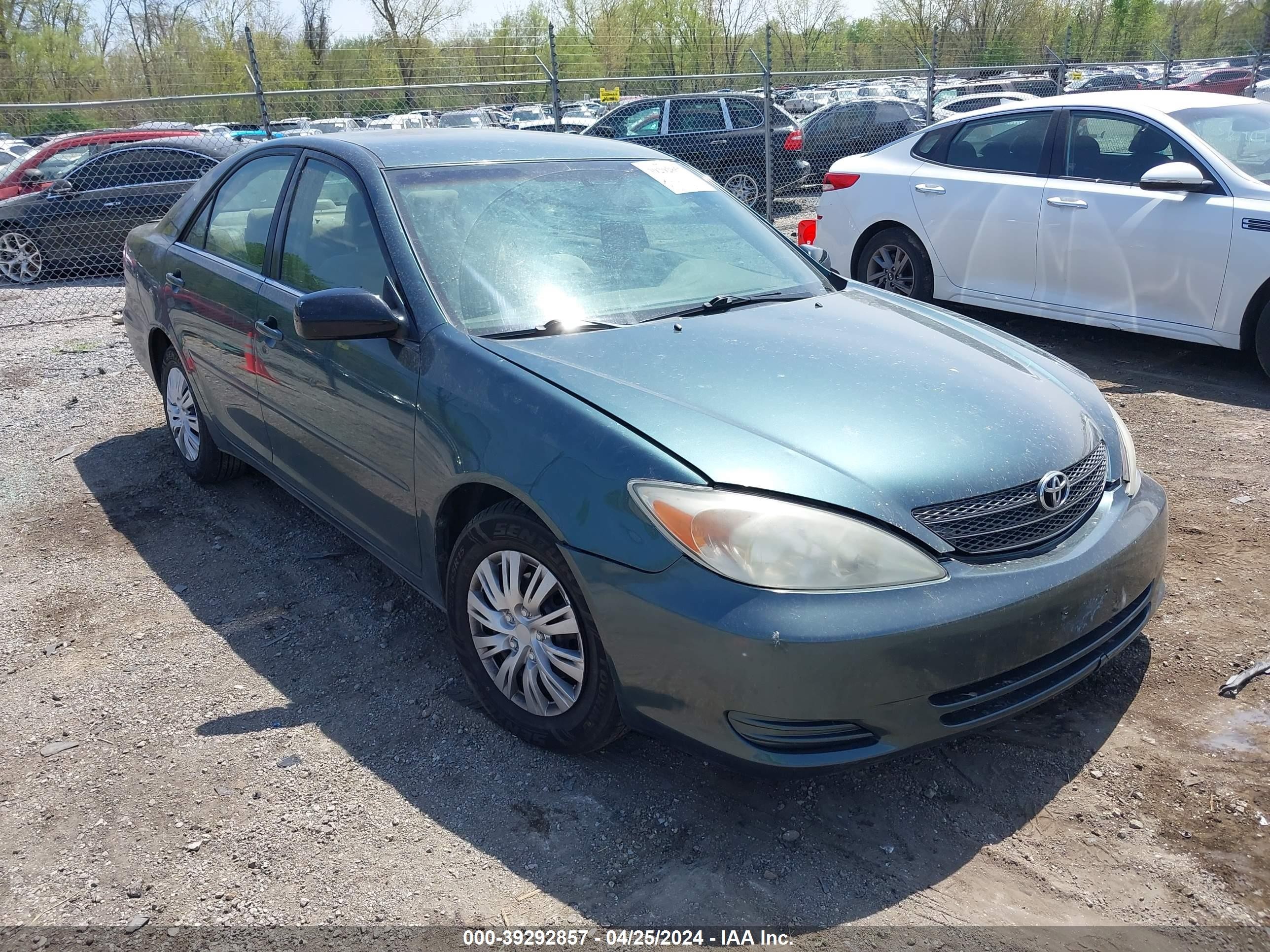 TOYOTA CAMRY 2002 4t1be32kx2u629170