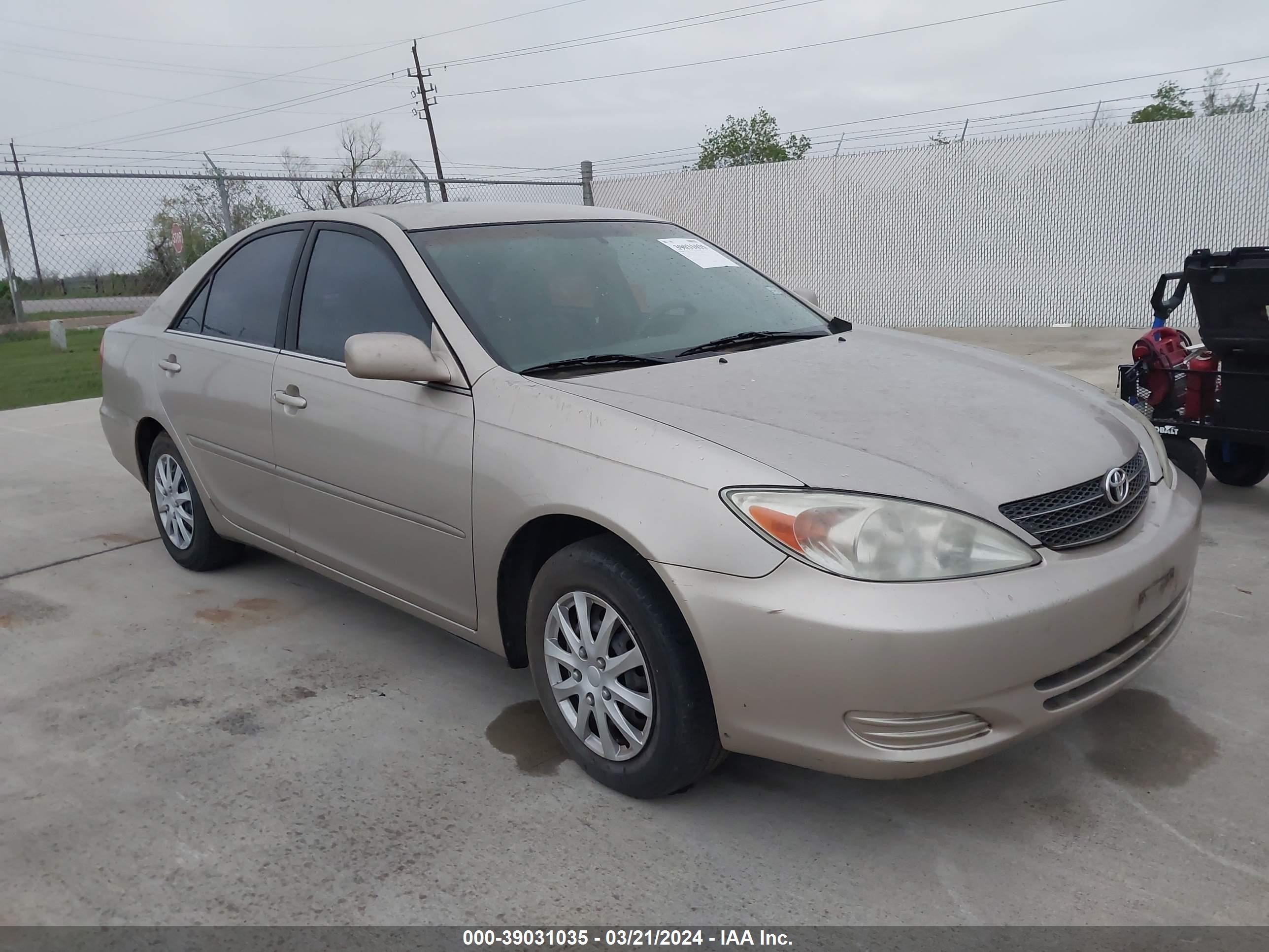 TOYOTA CAMRY 2003 4t1be32kx3u174239