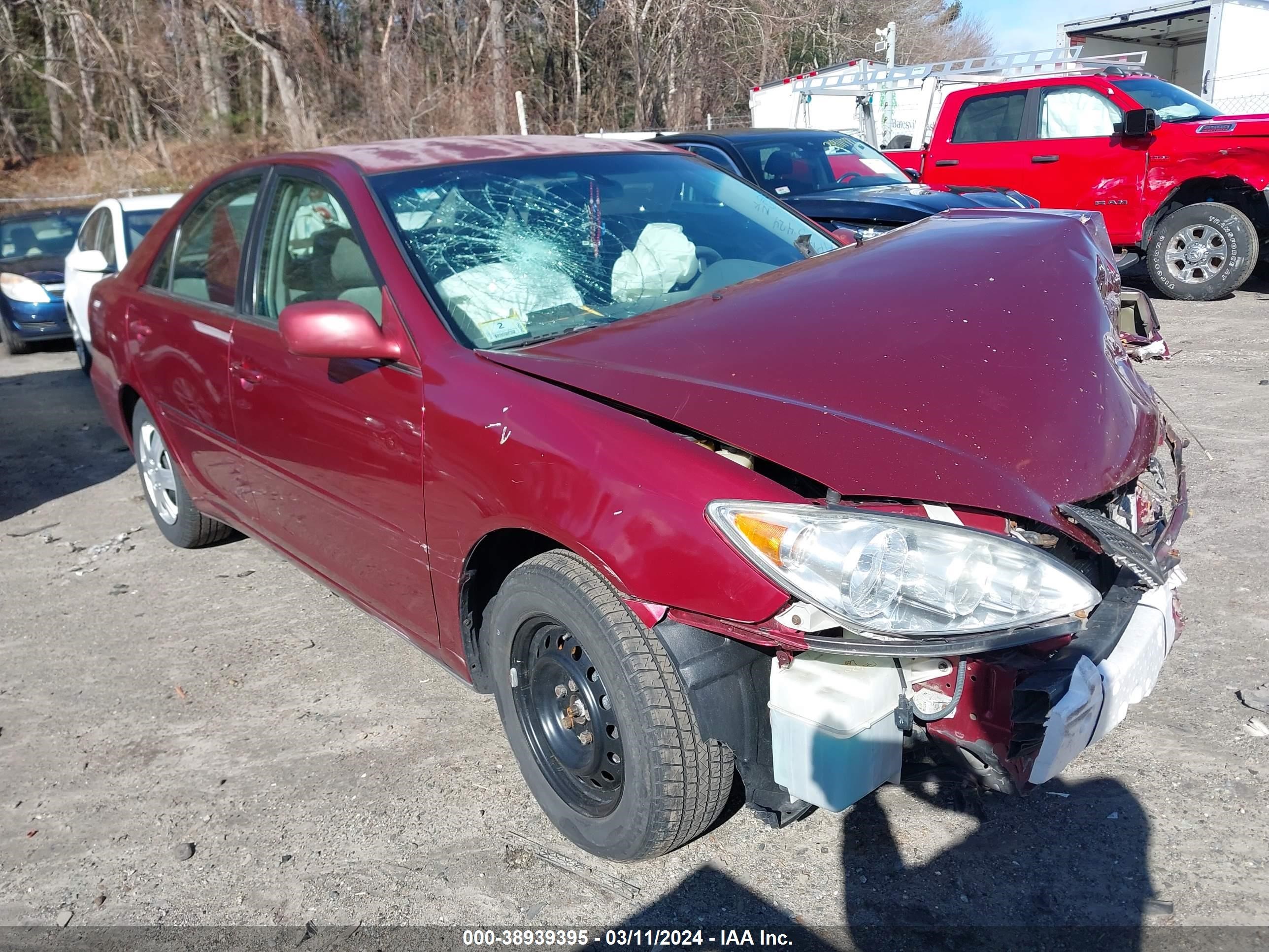 TOYOTA CAMRY 2003 4t1be32kx3u213184