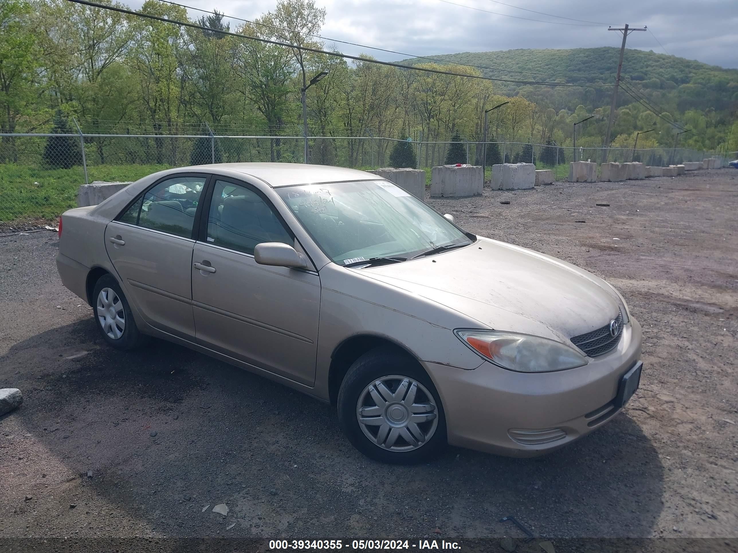 TOYOTA CAMRY 2003 4t1be32kx3u238375